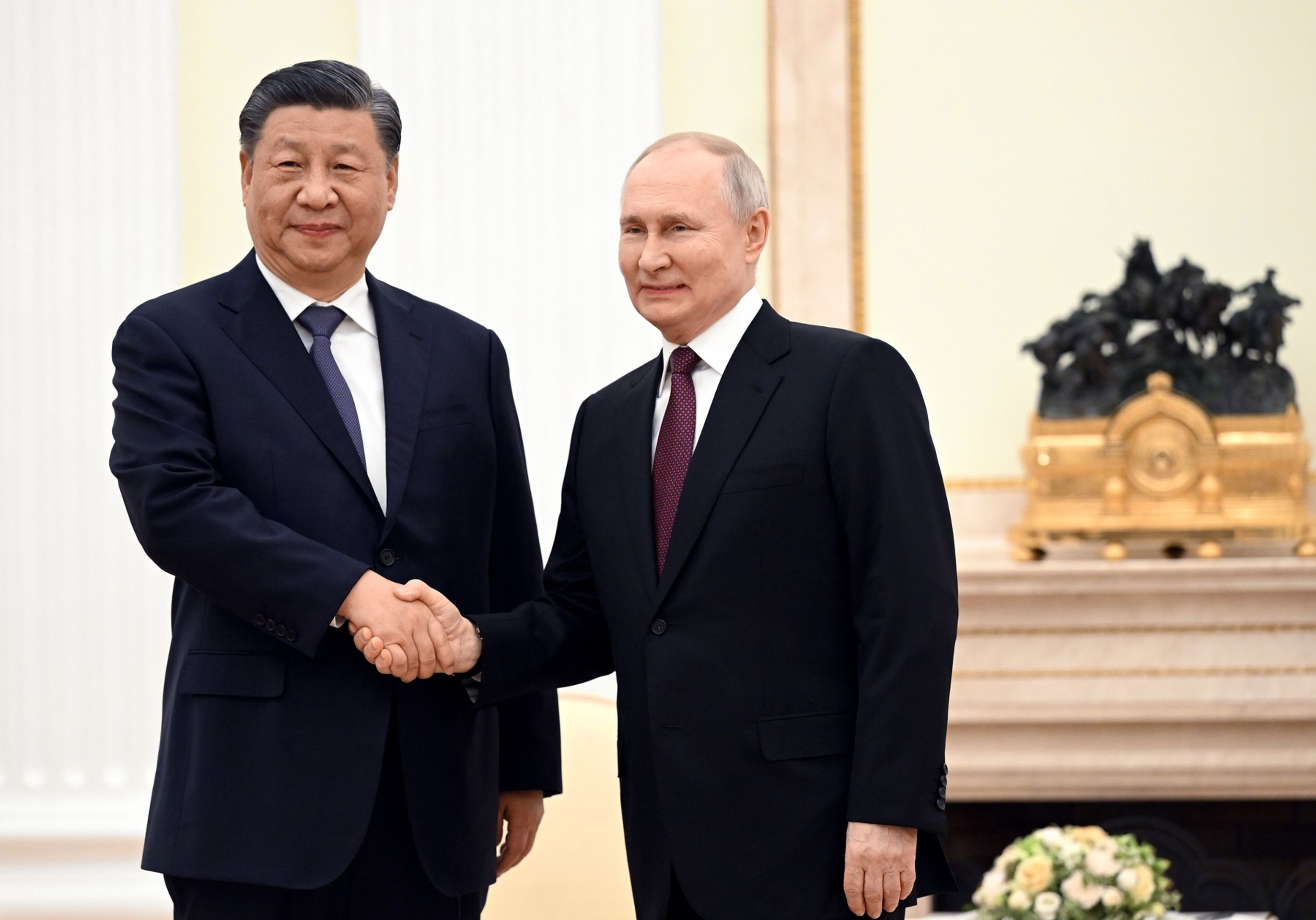 Vladimir Putin Si Ťin-pching - Prezident Si Ťin-pching navštívil Moskvu (5/11)