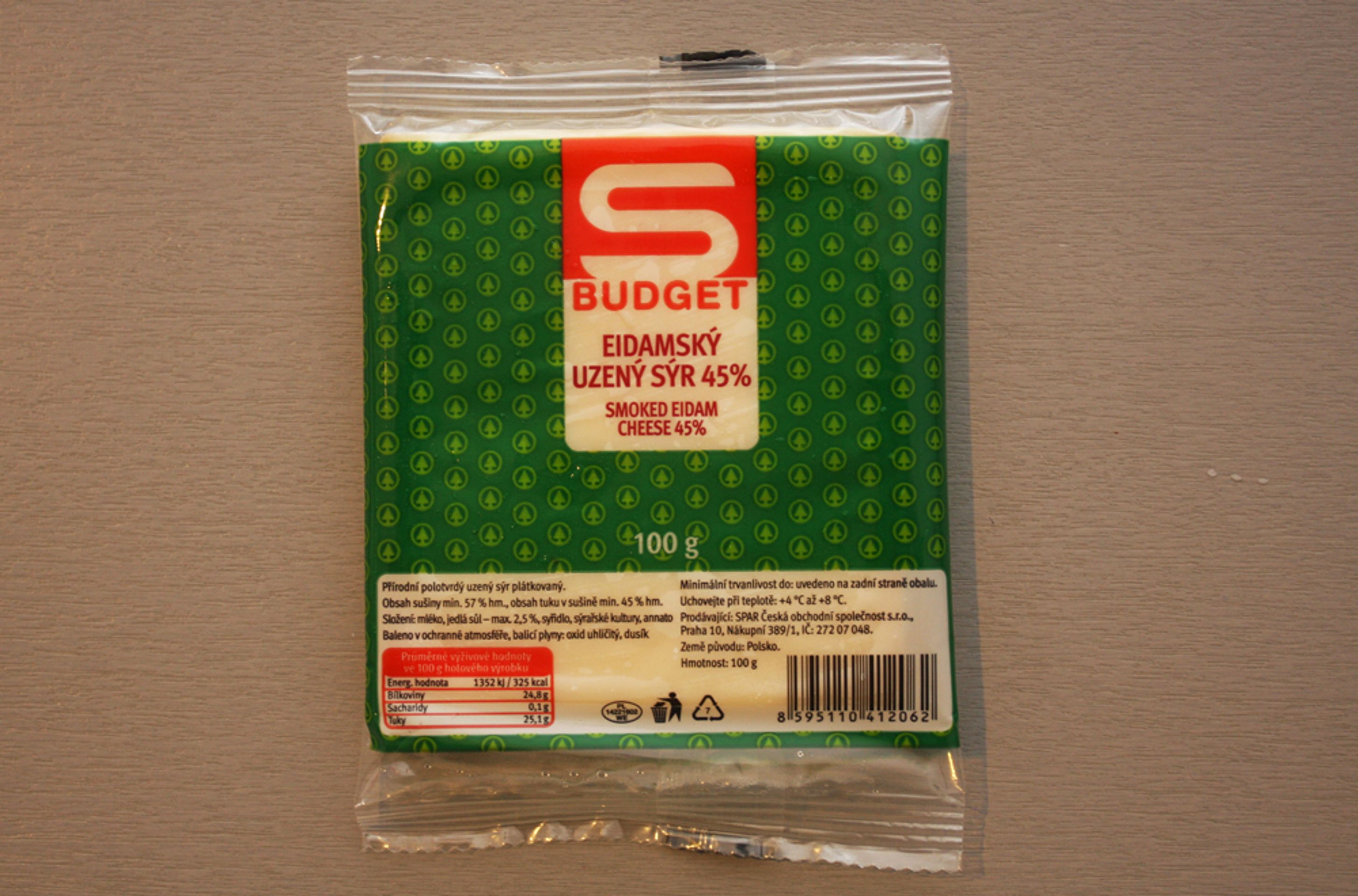 Test - uzené sýry - Budget - GALERIE: Test uzených plátkových sýrů (11/14)