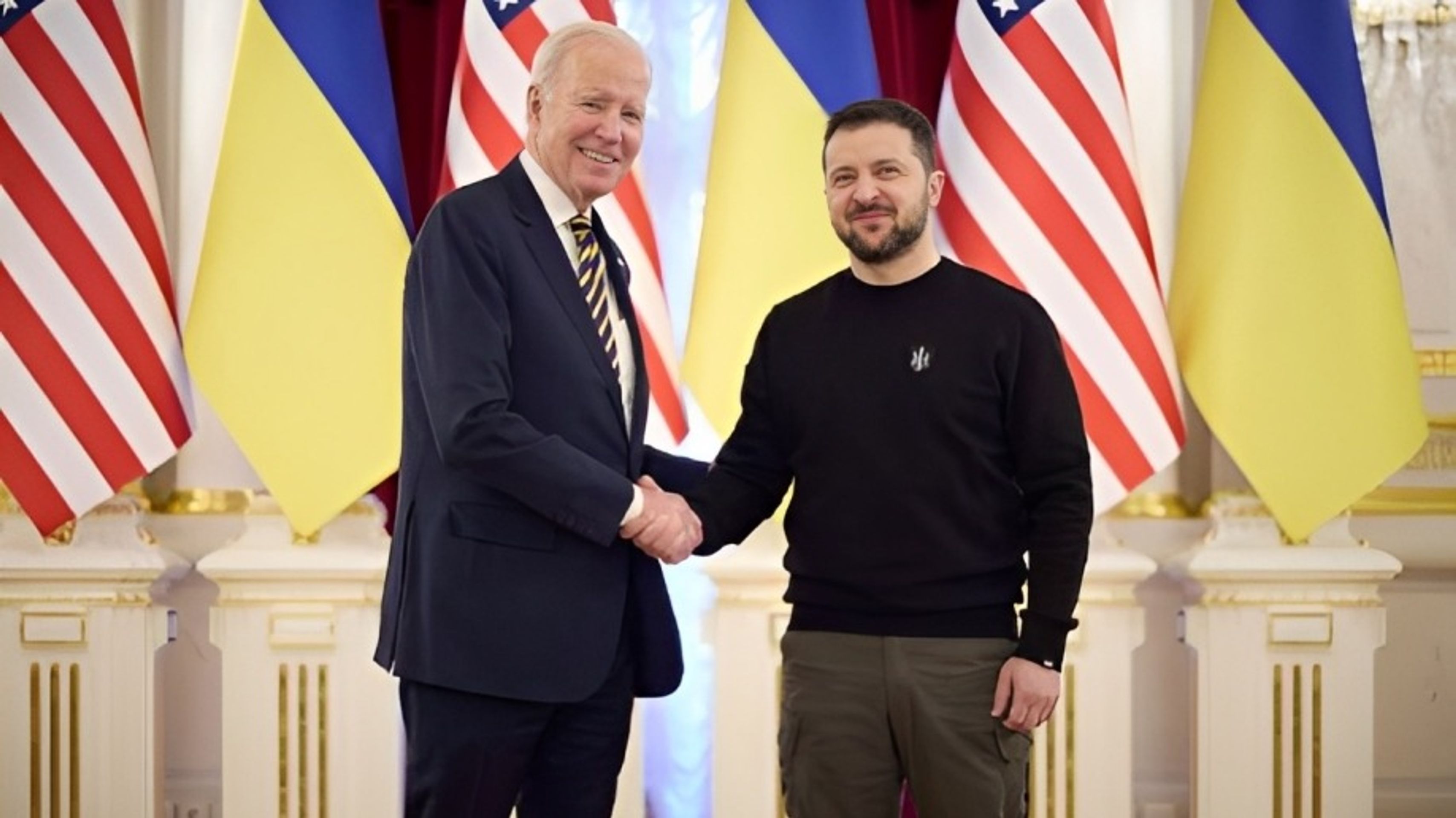 Biden Zelenskyj - Prezident Joe Biden navštívil Ukrajinu (14/19)