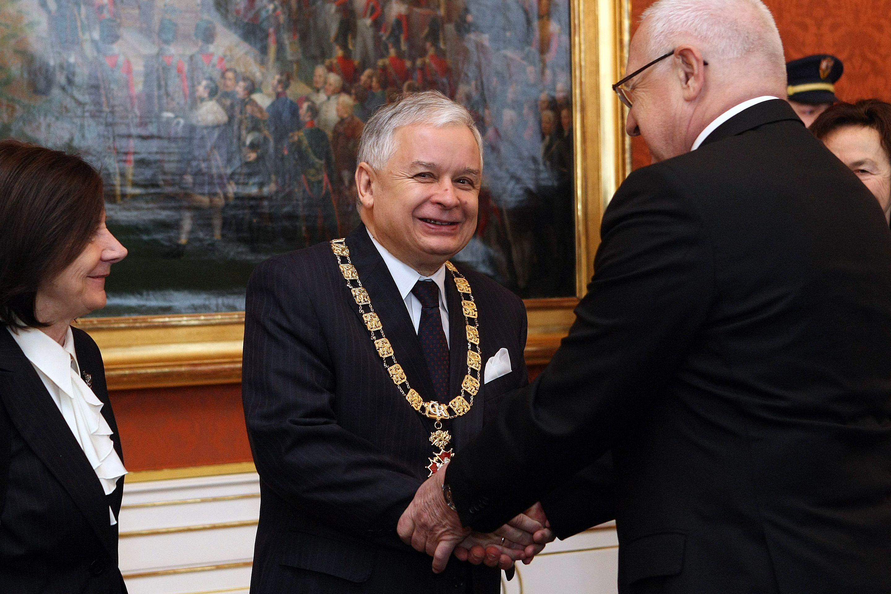 Kaczynski na návštěvě ČR-1 - GALERIE: Lech Kaczyński (4/8)