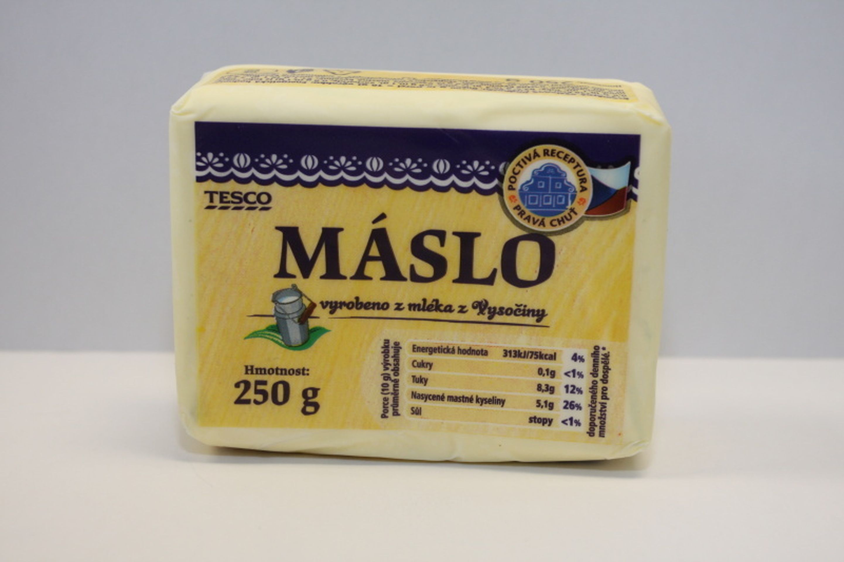 Máslo - 3 - Test másel (1/9)