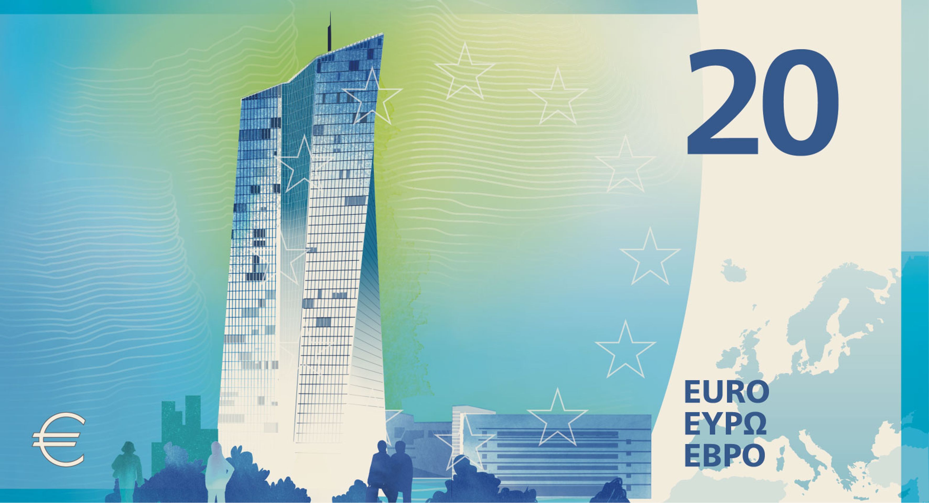 Navrhovaná podoba eurobankovek - Navrhovaná podoba eurobankovek (90/120)