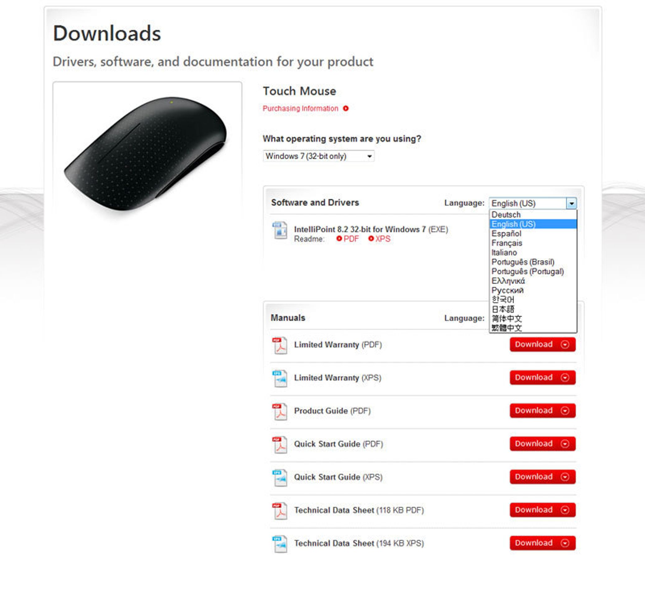 MS Touch Mouse - 4 - MS Touch Mouse - galerie (1/13)