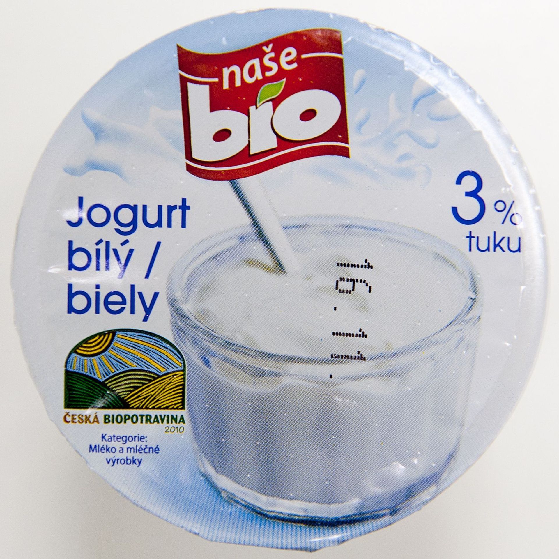Bílý jogurt - Naše Bio - GALERIE: Testované bílé jogurty (11/30)
