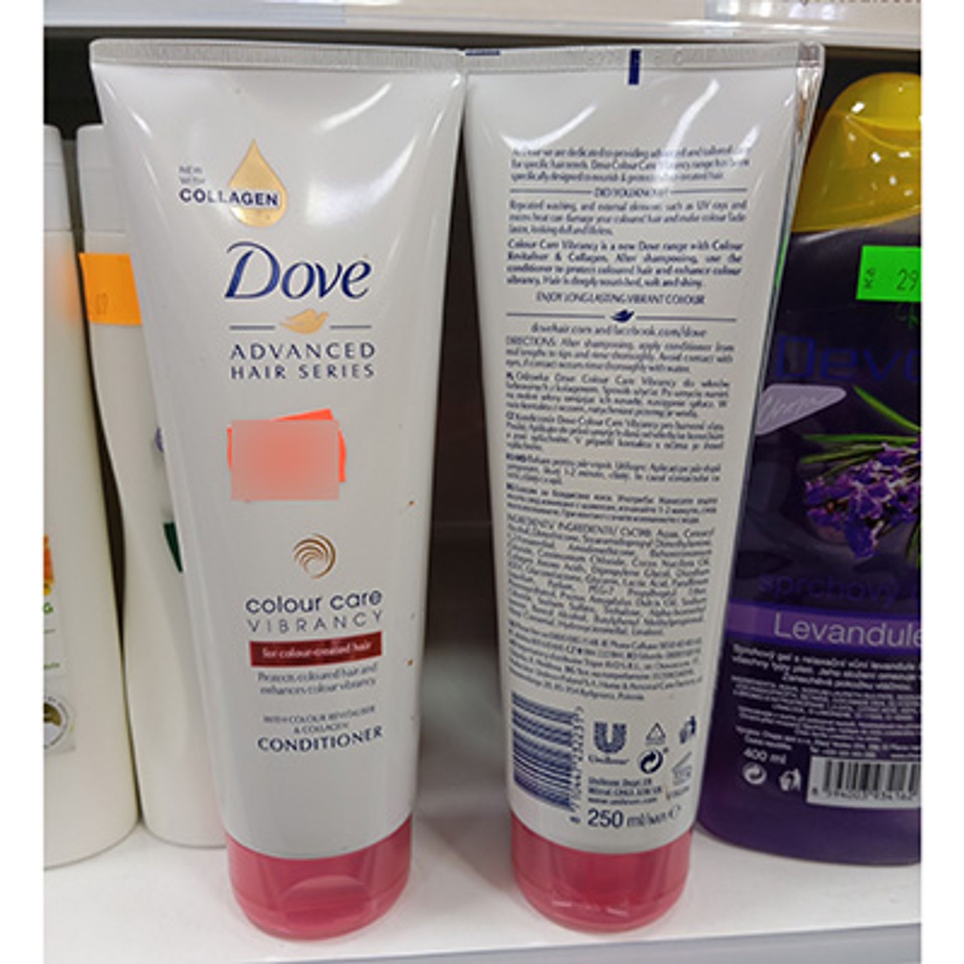 Dove colour care VIBRANCY - Kosmetika nahlášená hygieniky (3/9)