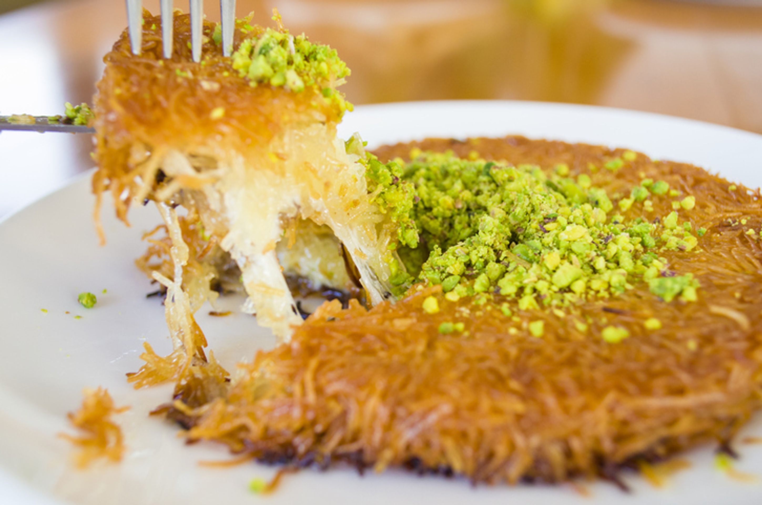 Arabská kuchyně - basbousa - GALERIE: Arabská kuchyně (4/10)