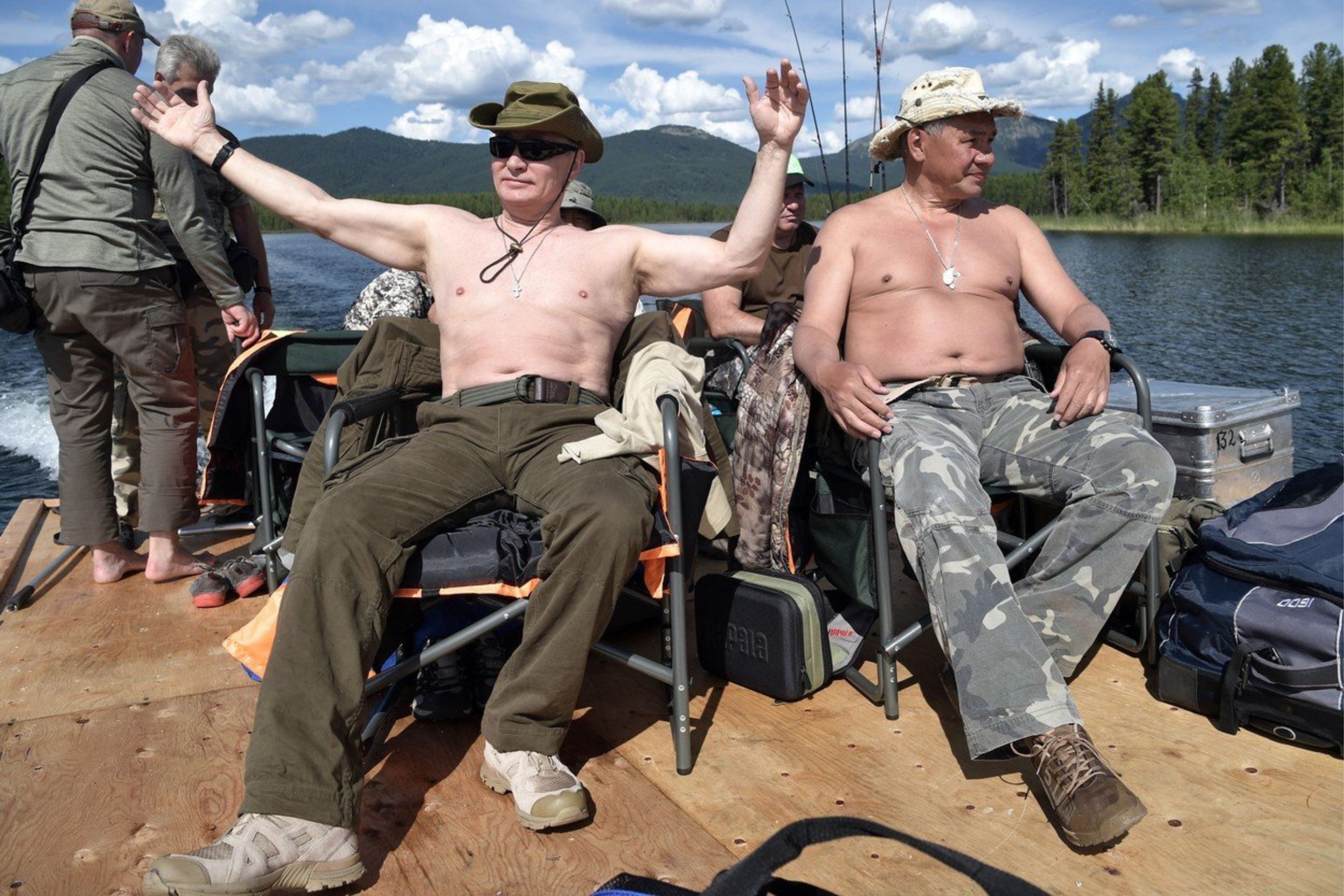 Putin na dovolené - 7 - GALERIE: Vladimir Putin na dovolené (4/9)
