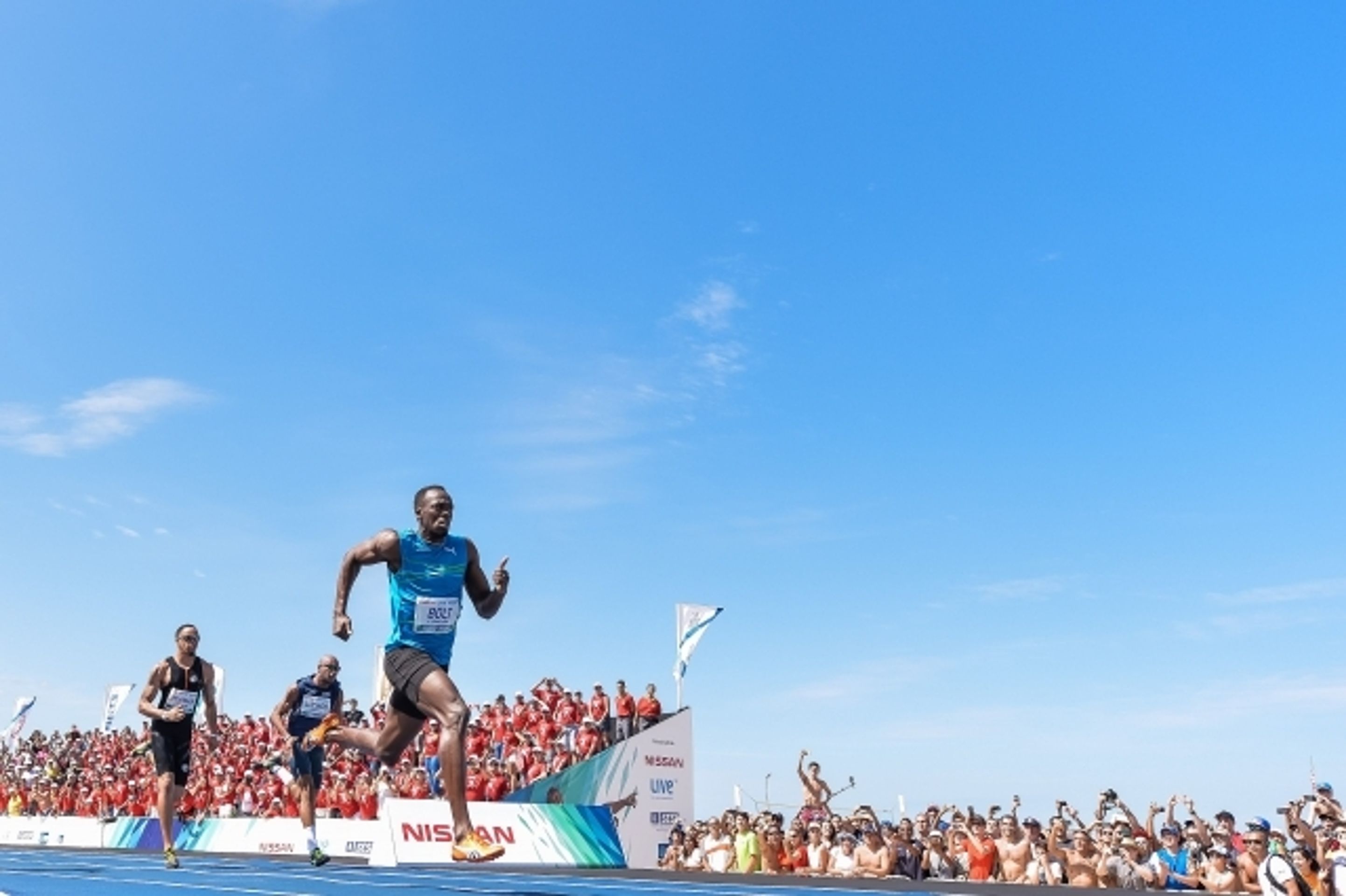 Usain Bolt na Copacabaně - 3 - GALERIE: Usain Bolt na Copacabaně (4/6)