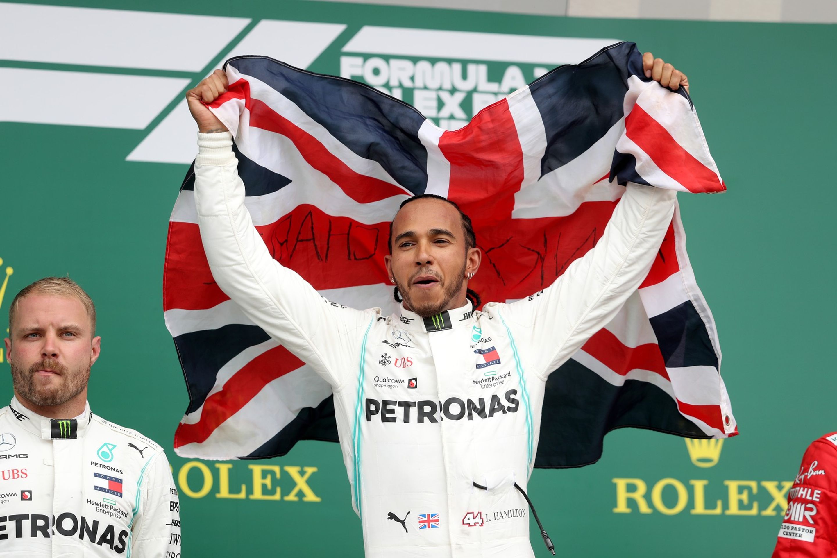 Lewis Hamilton jako vítěz GP Velké Británie v roce 2019 - Jak šel čas s Lewisem Hamiltonem (5/10)