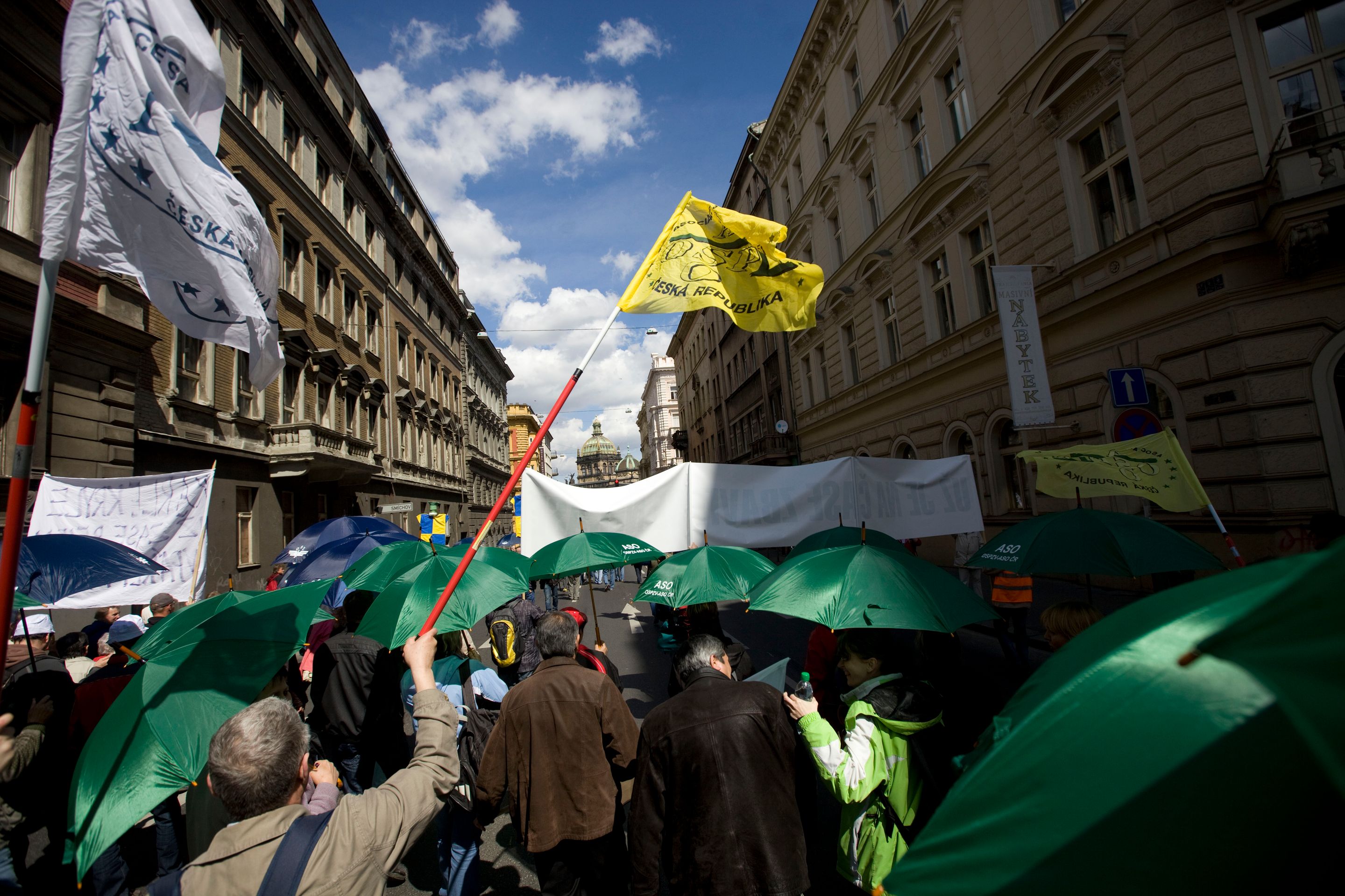 Demonstrace proti vládním reformám - 20 - Demonstrace proti vládním reformám (9/20)