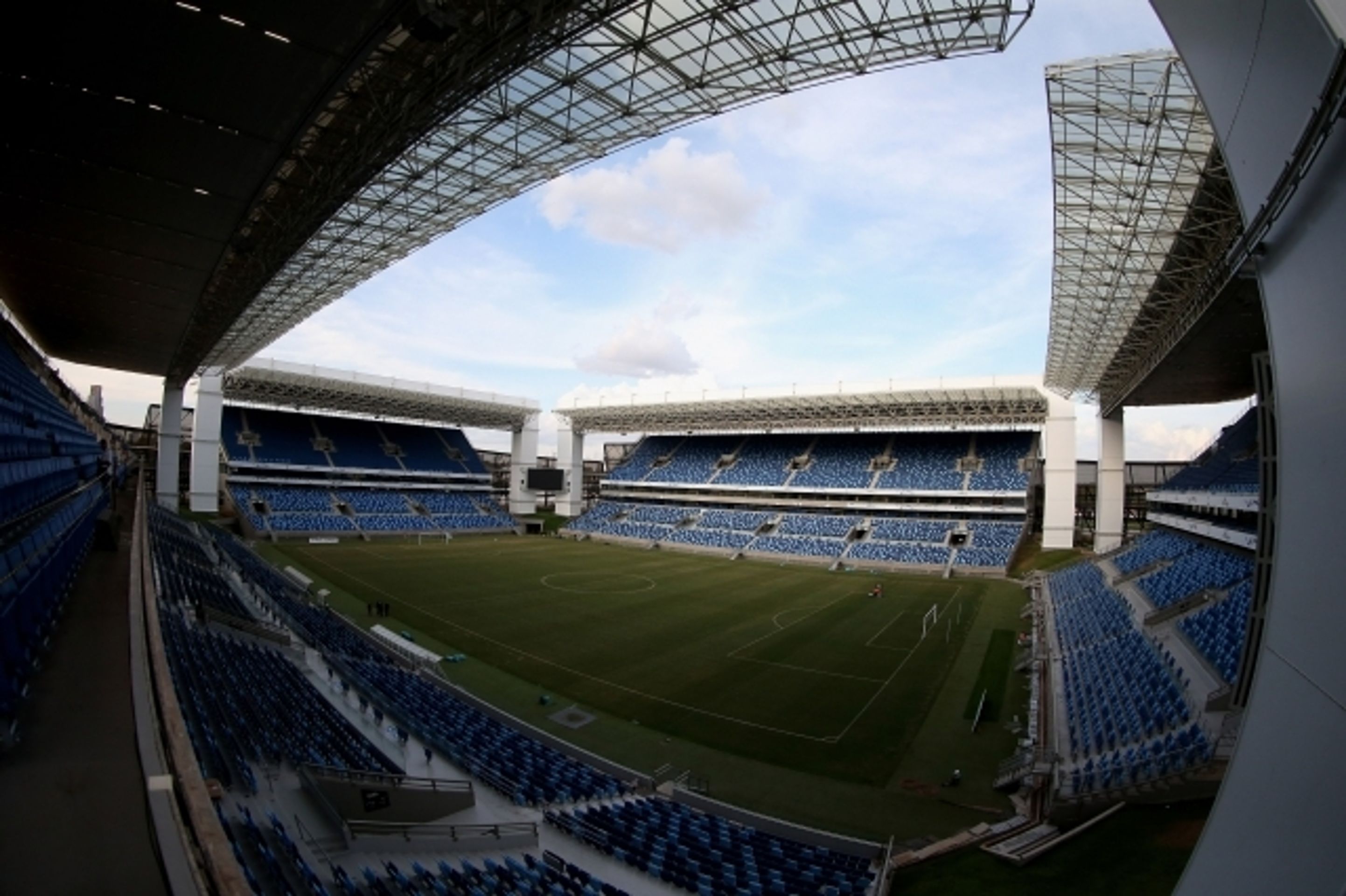 Arena Pantanal, Cuiabá, kapacita 42 968 diváků, domovský stánek třetiligových klubů Cuiabá a Mixto - GALERIE: Stadiony pro fotbalové MS 2014 (18/21)