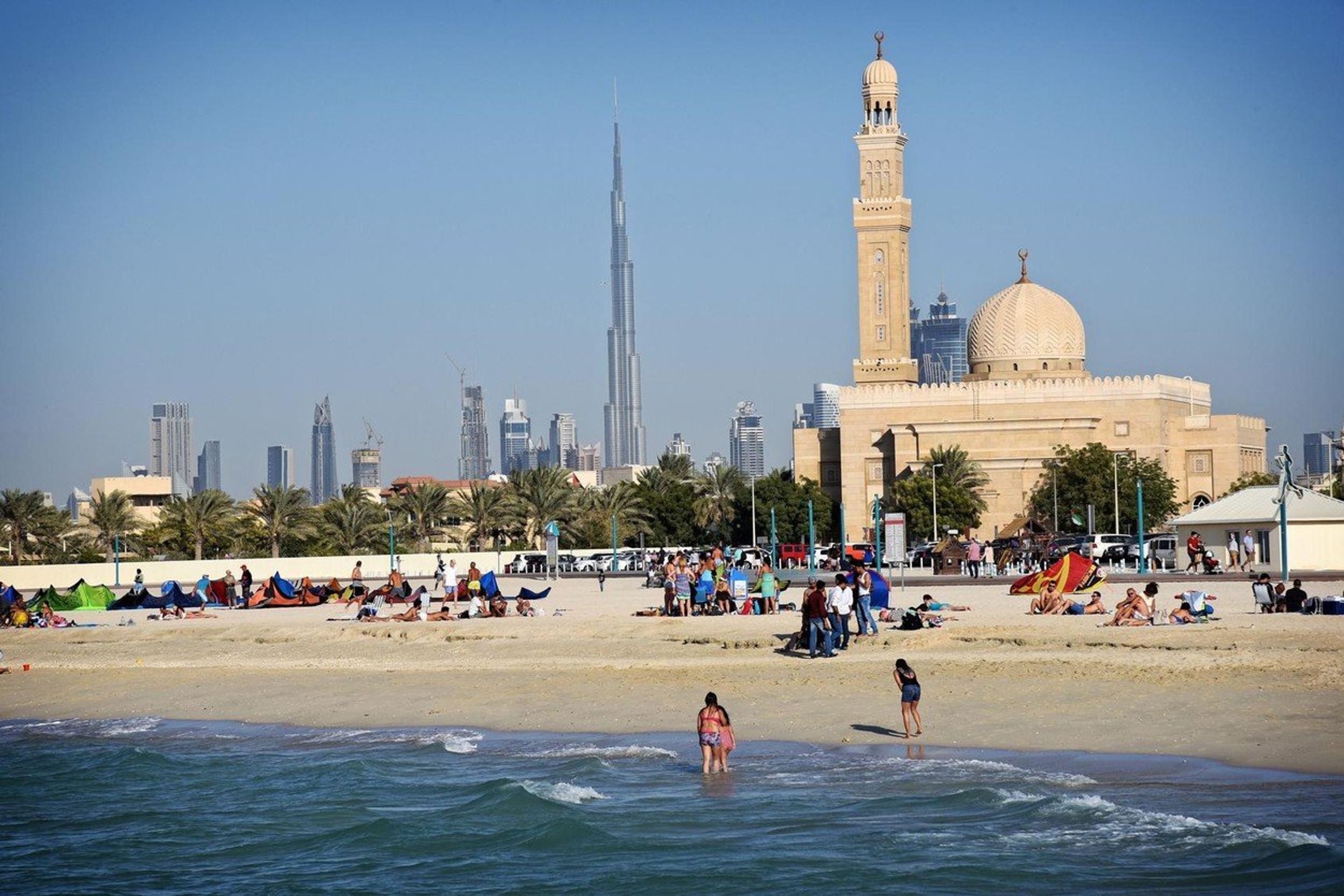 Pláže v Dubaji - Kite Beach - GALERIE: Pláže v Dubaji (6/8)