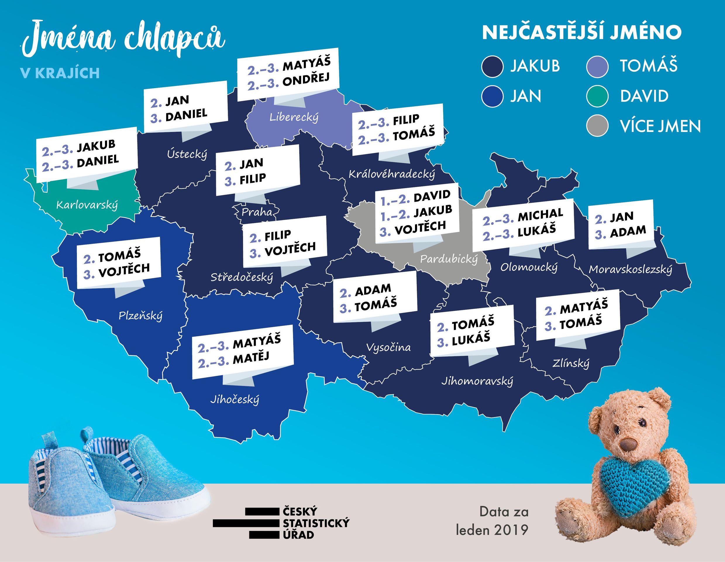 Oblíbená dětská jména - leden 2019 - 3 - GALERIE: Oblíbená dětská jména - leden 2019 (4/8)