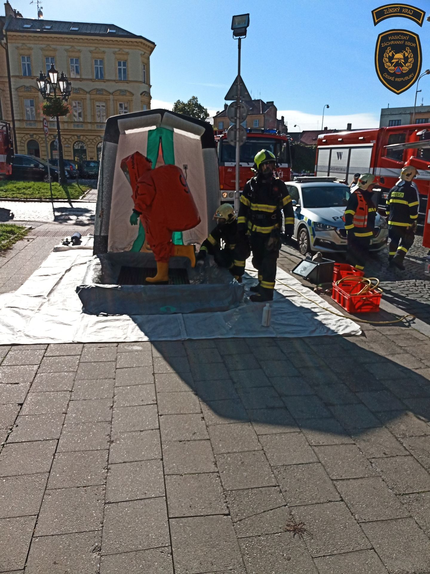 Evakuace střední školy (3) - Evakuace střední školy (2/5)