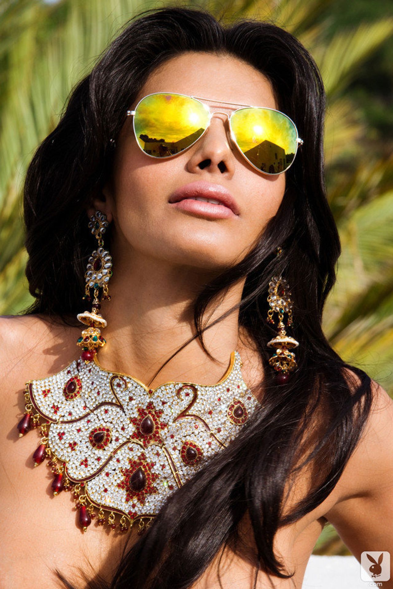 Indka Sherlyn Chopra nafotila fotky pro Playboy - 1 - GALERIE: První Indka nafotila fotografie pro Playboy (2/3)