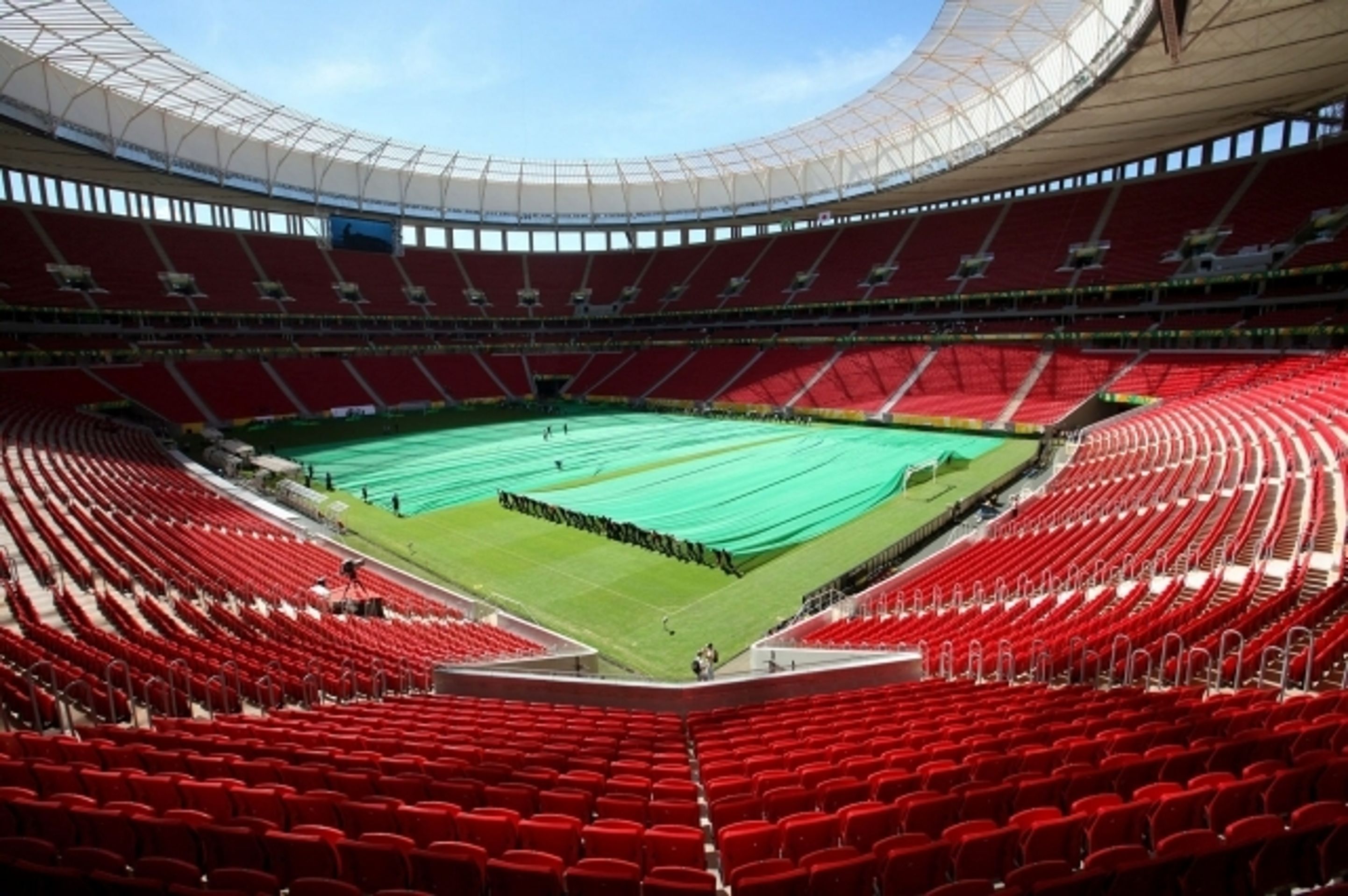 Estadio Nacional, Brasília, kapacita 70 042 diváků, domovský stánek klubu Brasília FC - GALERIE: Stadiony pro fotbalové MS 2014 (14/21)