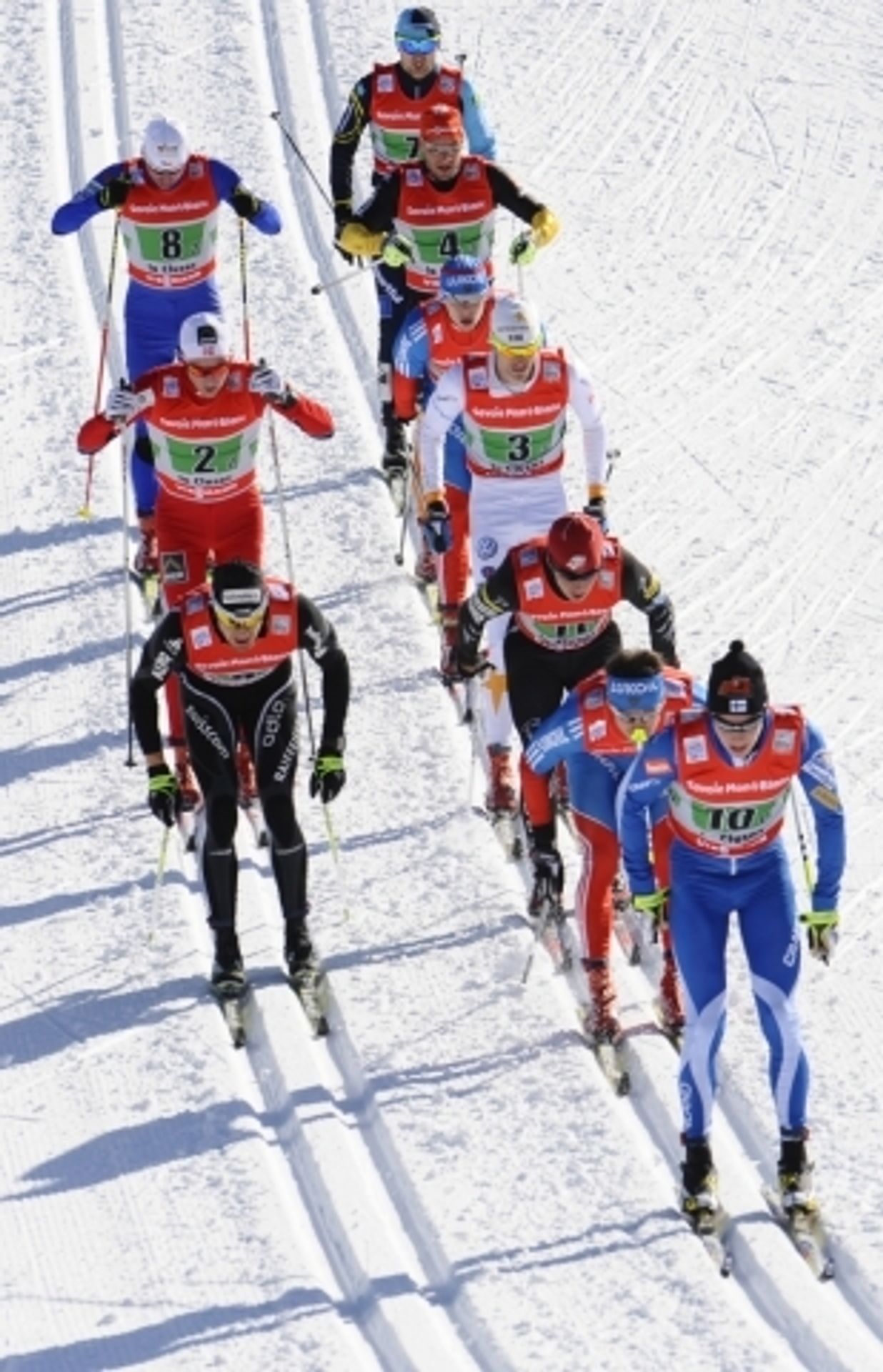 Bronzová štafeta běžců v La Clusaz - 3 - GALERIE: Štafeta lyžařů běžců skončila v La Clusaz třetí (4/5)