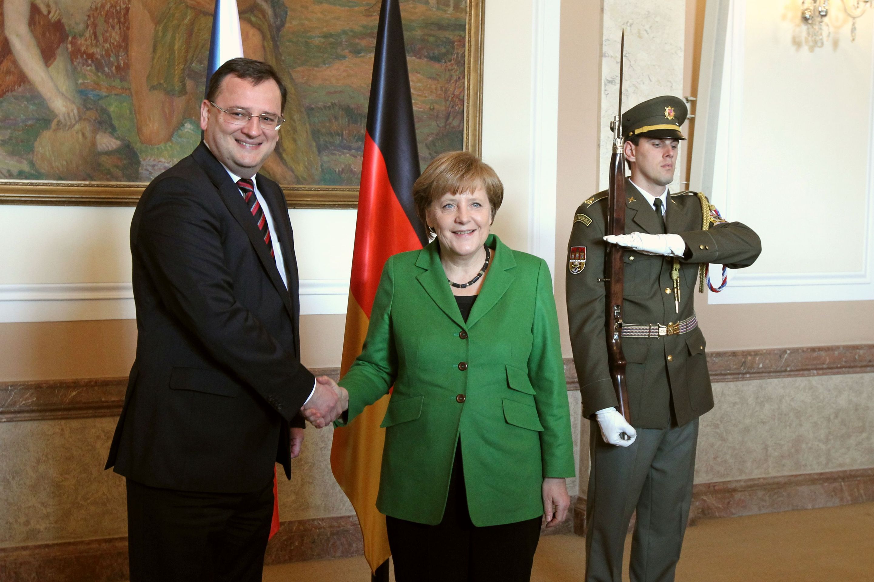 Angela Merkelová v Praze - Angela Merkelová v Praze (5/11)