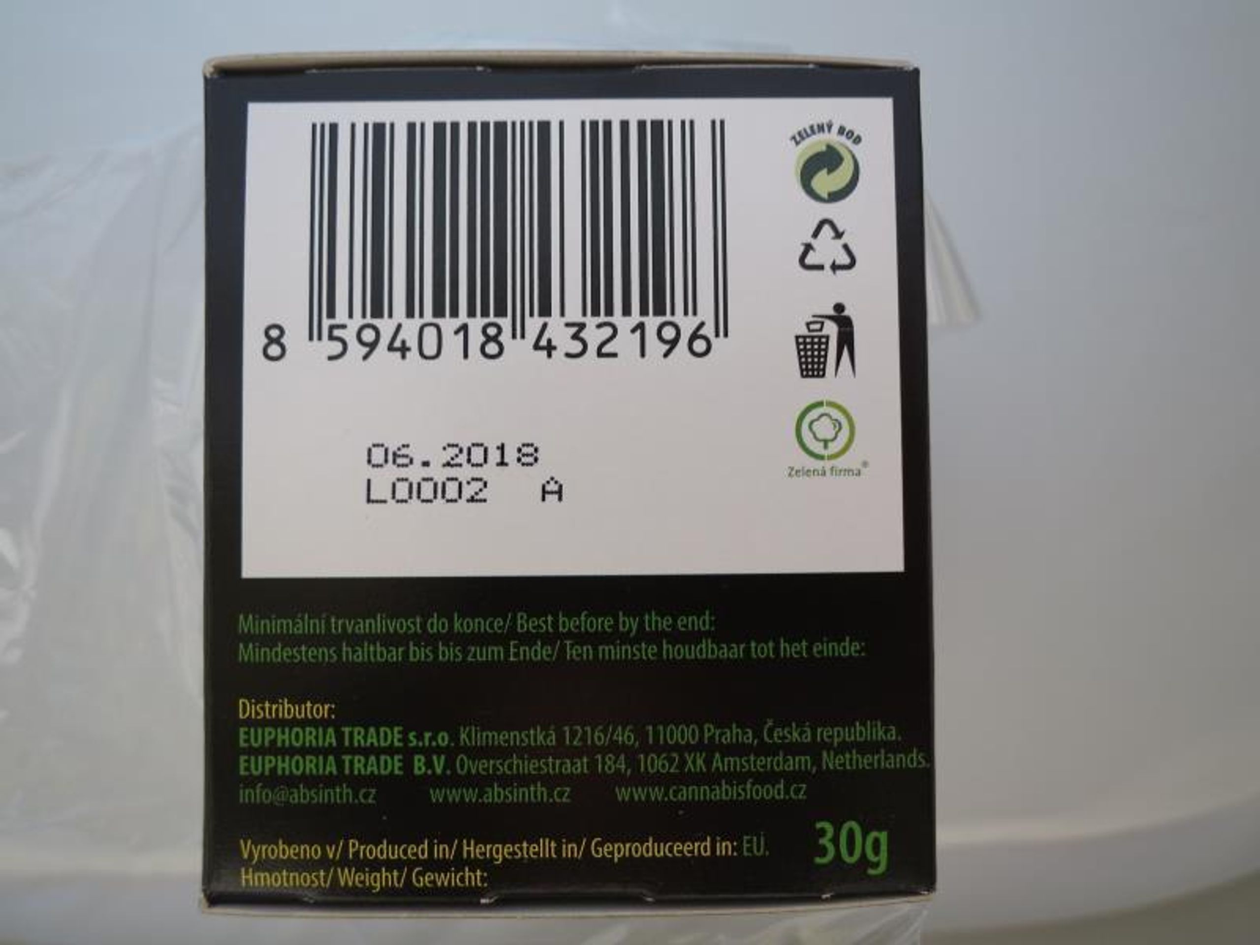 Čaj s vysokým obsahem THC - 2 - GALERIE: Čaj s nebezpečným obsahem THC (3/4)