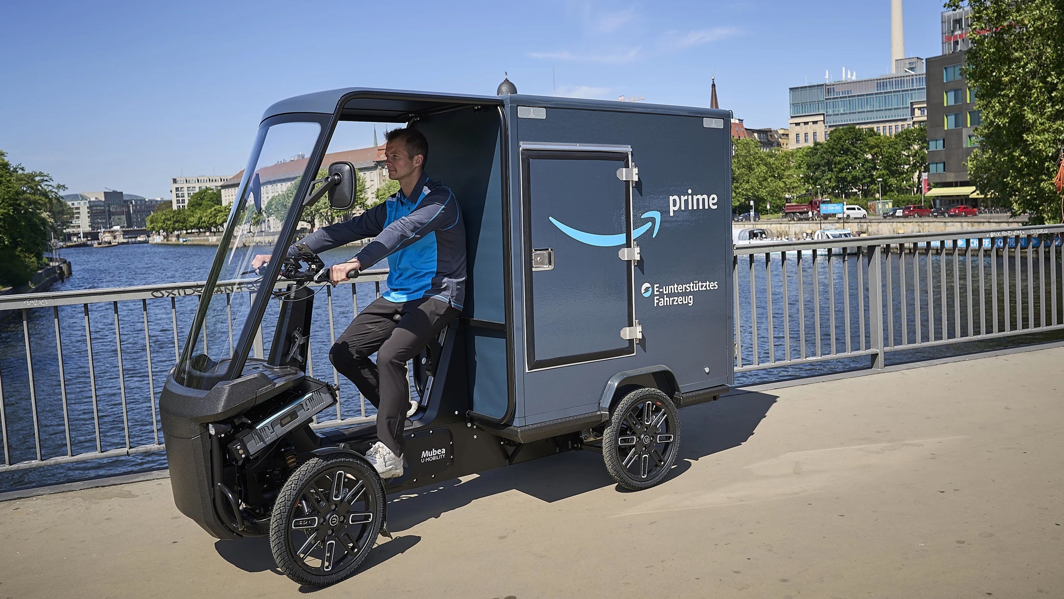 Nákladní elektrokola Amazonu - Vynálezy roku v oblasti dopravy podle magazínu Time (5/15)