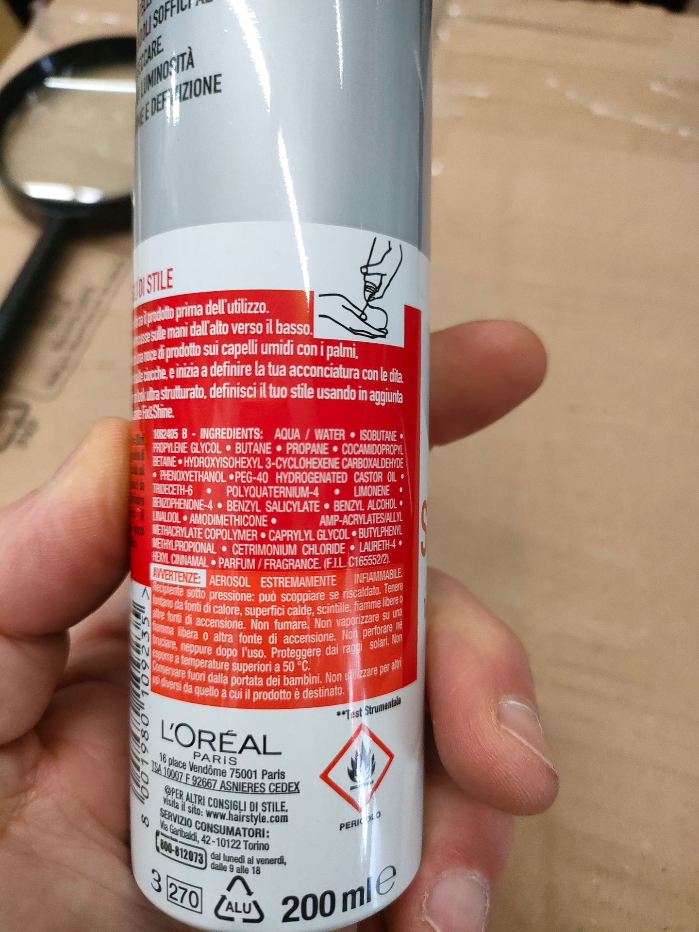 L'OREAL PARIS pěna do vlasů STYLE&SHINE (2) - Zdraví nebezpečná kosmetika (4/11)