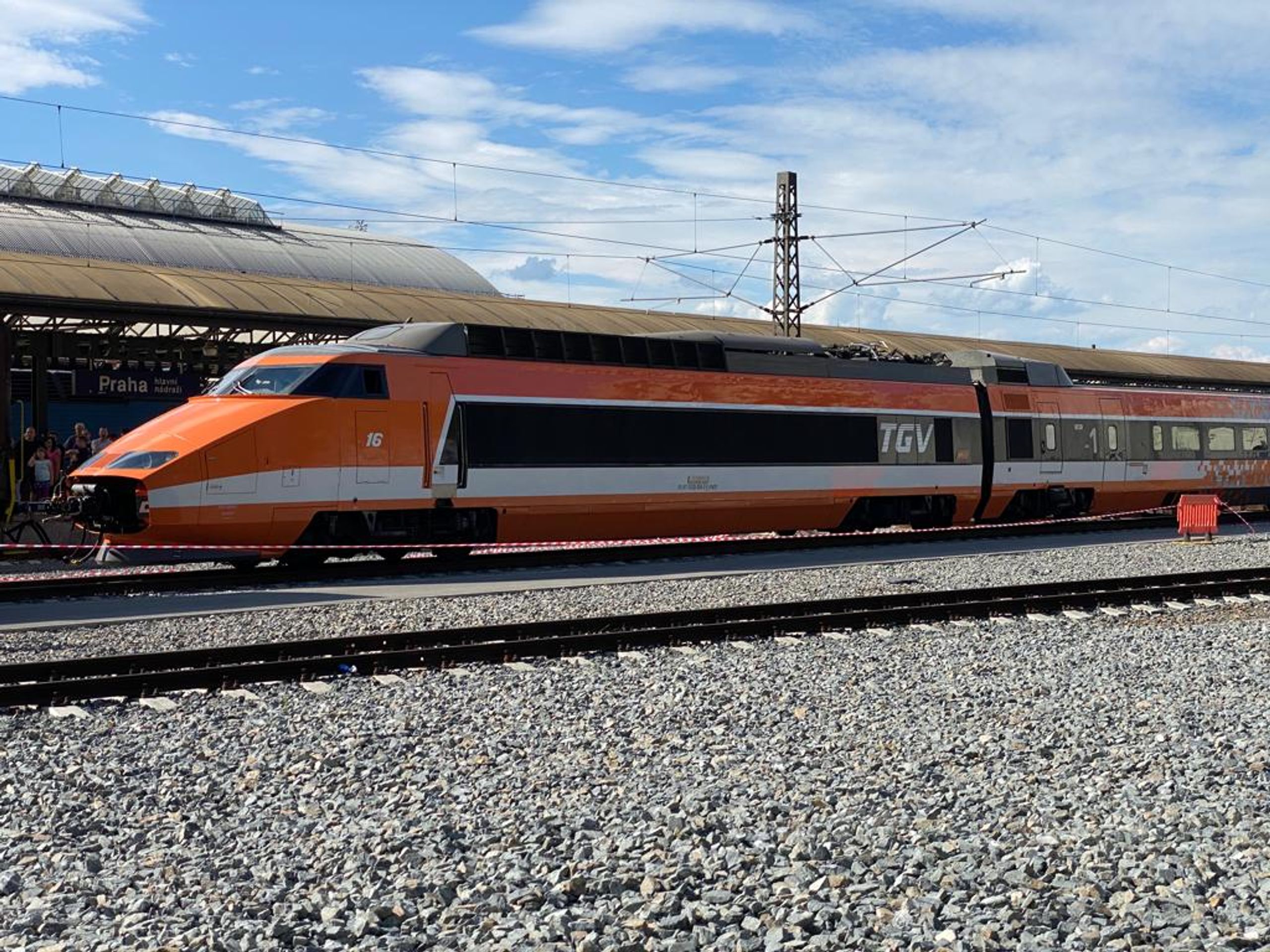 Vlak TGV7 - Do Prahy dorazil vysokorychlostní vlak TGV (7/9)