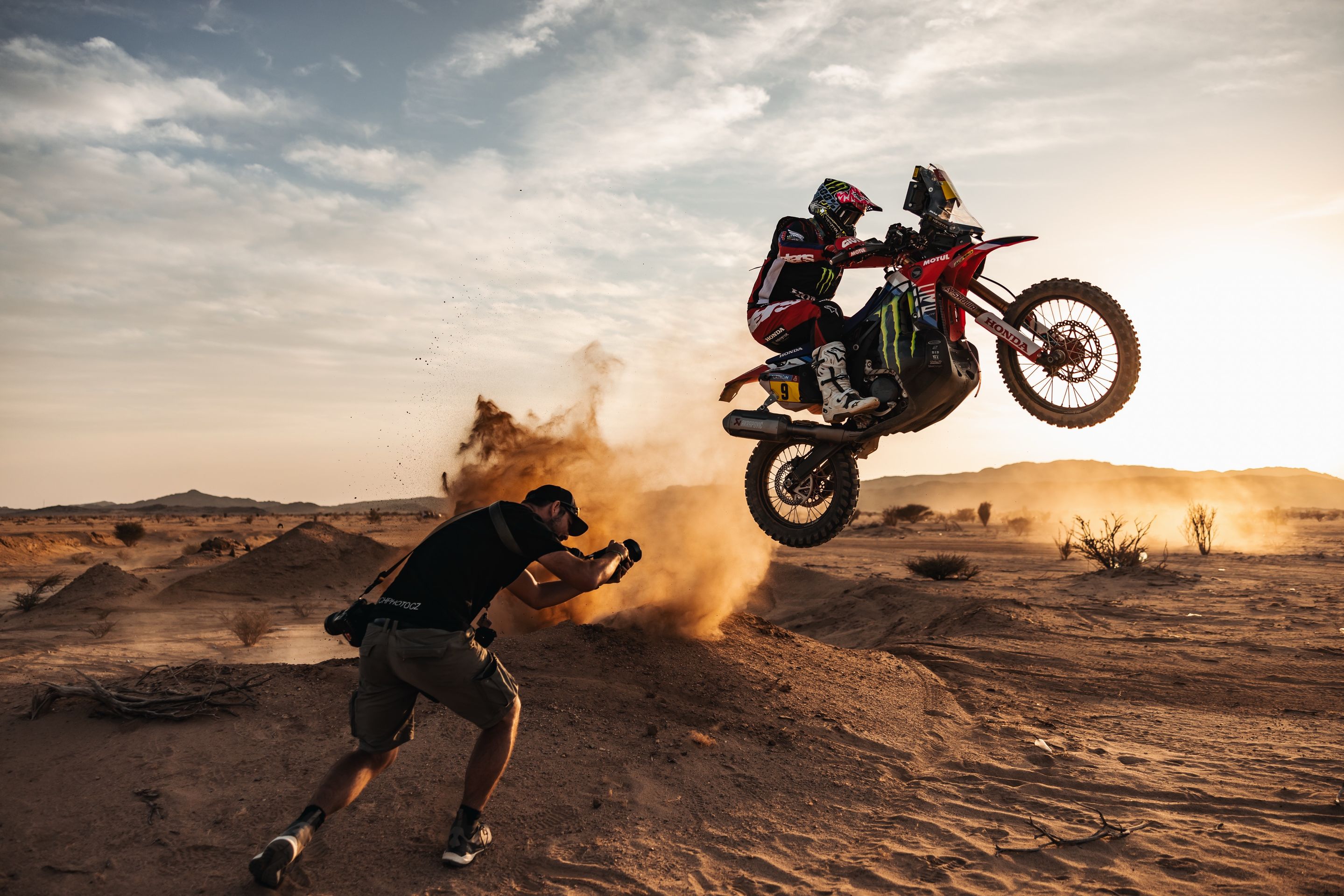 Fotografie Mariana Chytky z Rally Dakar – Ricky Brabec na své motorce - Fotografie Mariana Chytky z Rally Dakar (3/16)