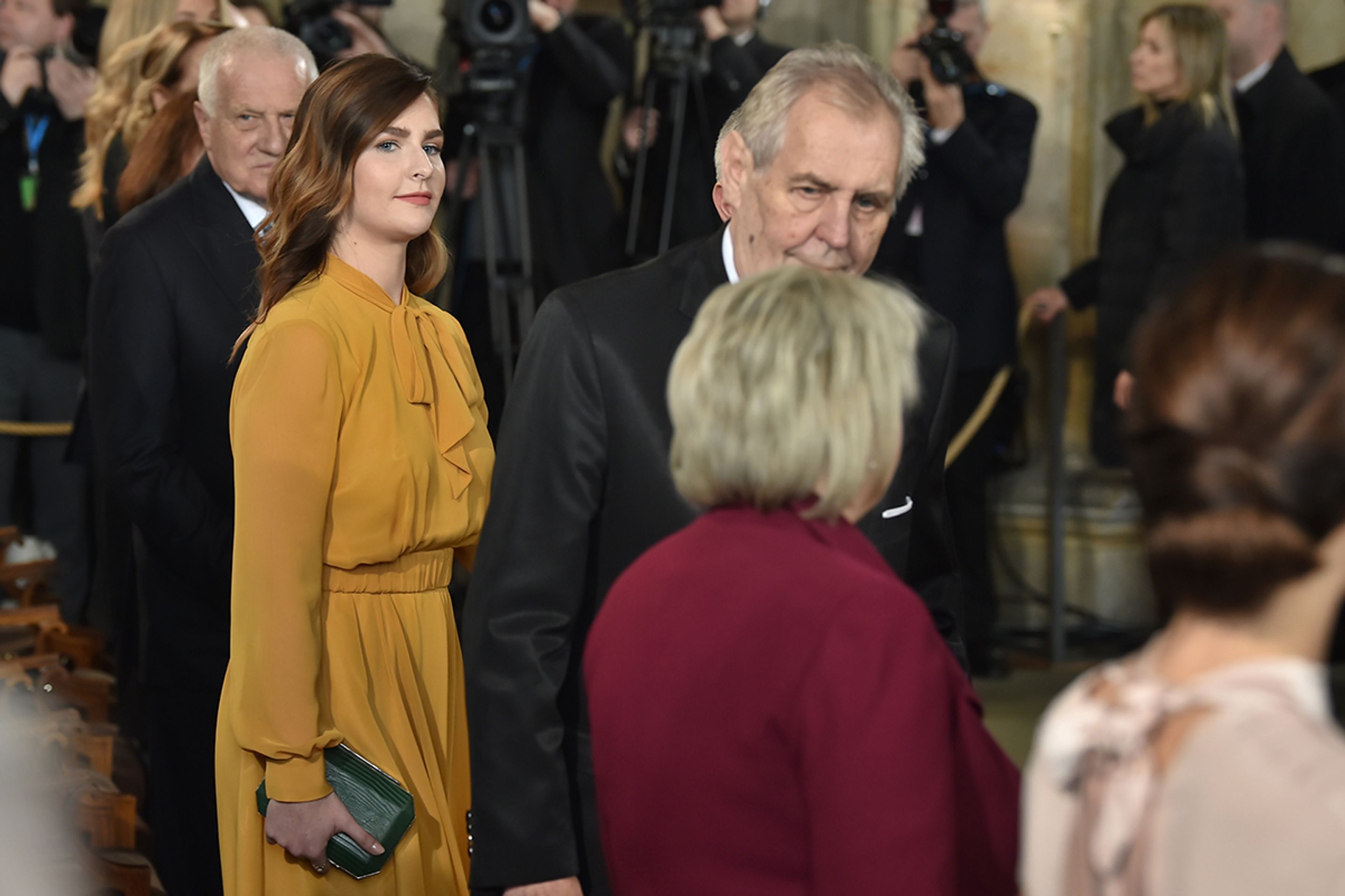 Inaugurace Miloše Zemana - Miloš Zeman a Kate Zemanová - GALERIE: Kateřina Zemanová (8/9)