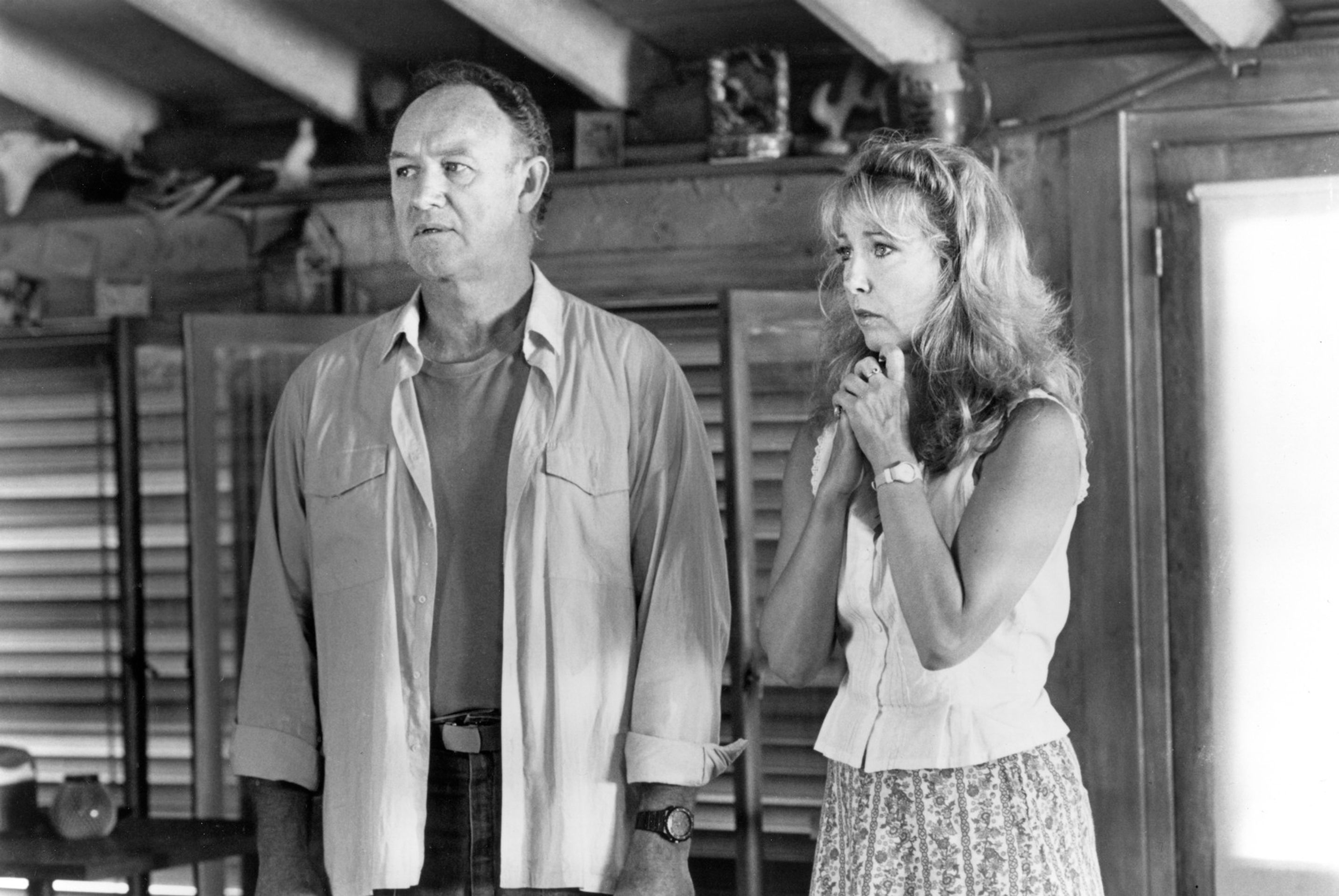 Teri Garrová a Gene Hackman ve filmu Úplněk v modré vodě, 1988 - Teri Garrová (7/9)