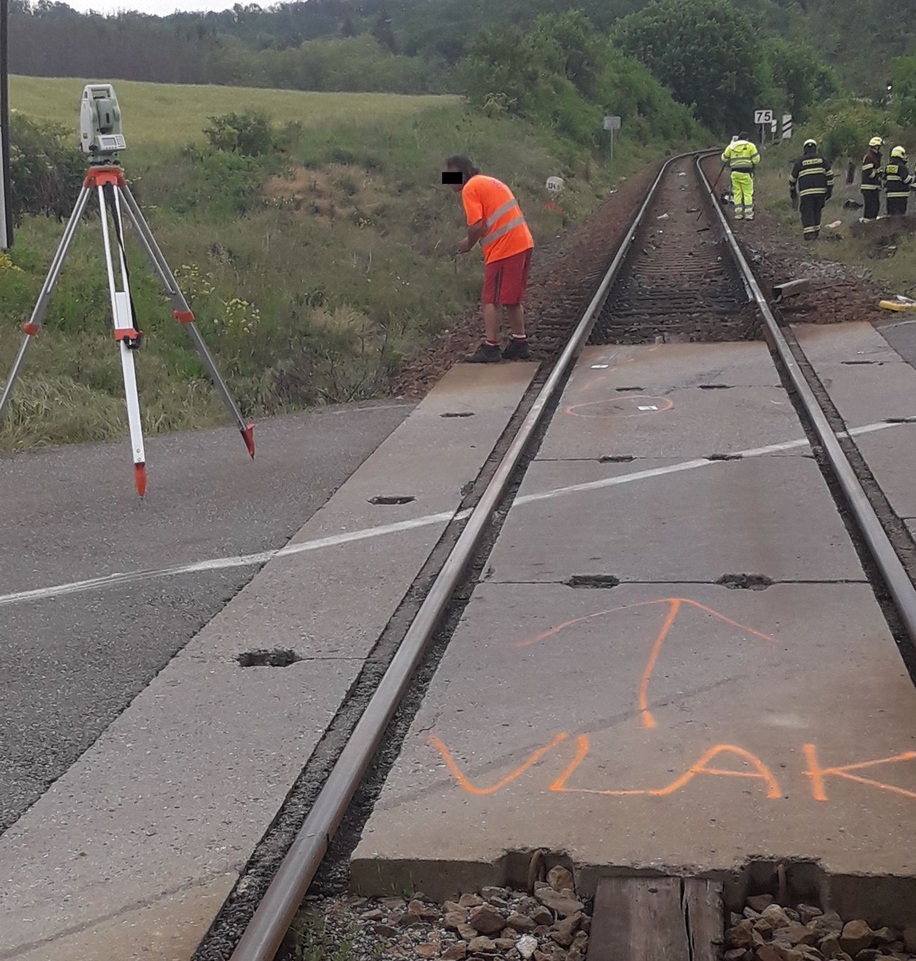 Srážka auta s Vlakem, Silůvky na Brněnsku - 3 - Galerie: Tragická srážka auta s vlakem u Silůvek na Brněnsku (3/4)