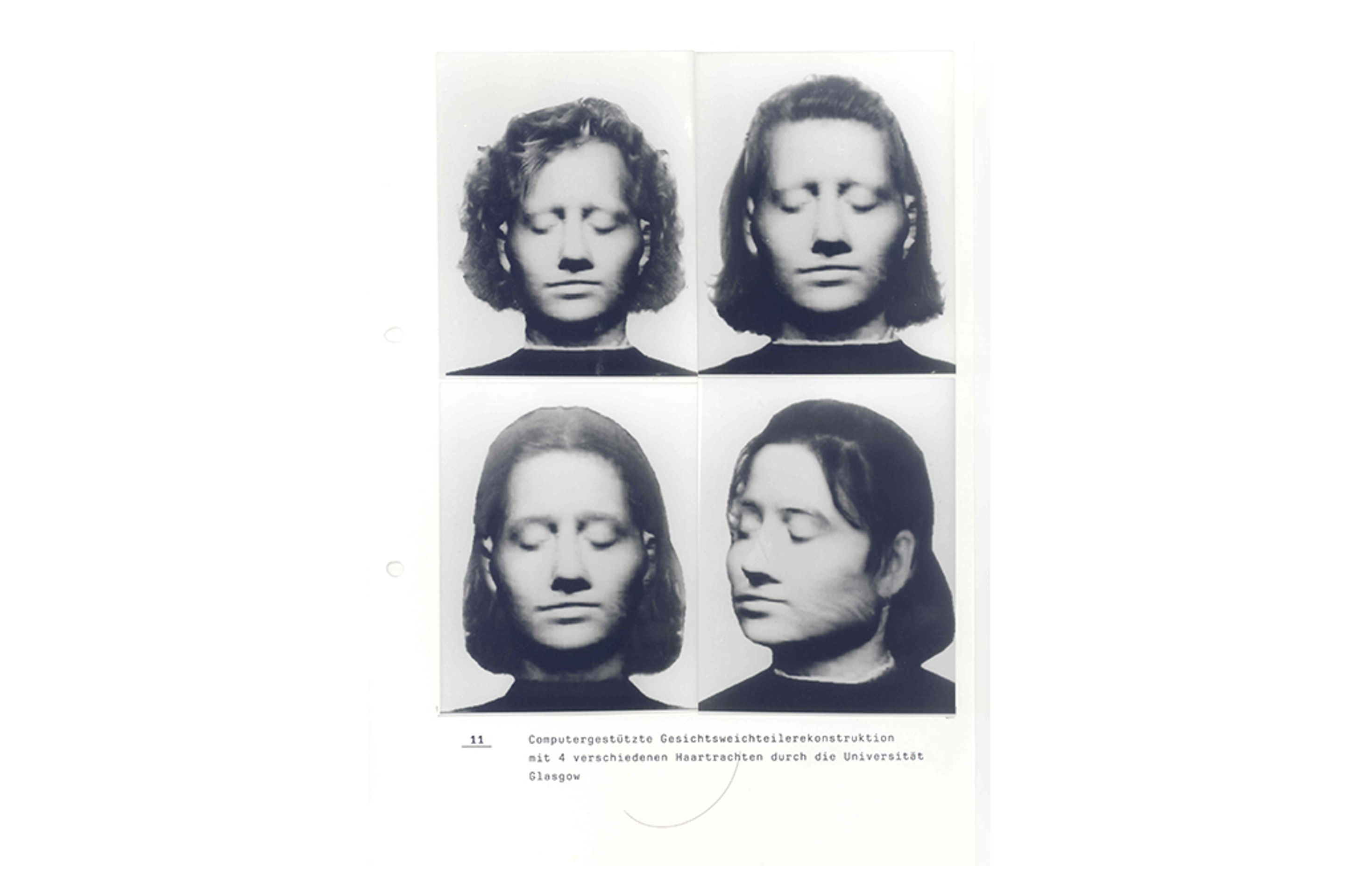 Ohořelá žena v lese, 2. června 1997, Německo, rekonstrukce vzhledu z roku 1998 - Policie hledá identitu 22 zavražděných žen (42/120)