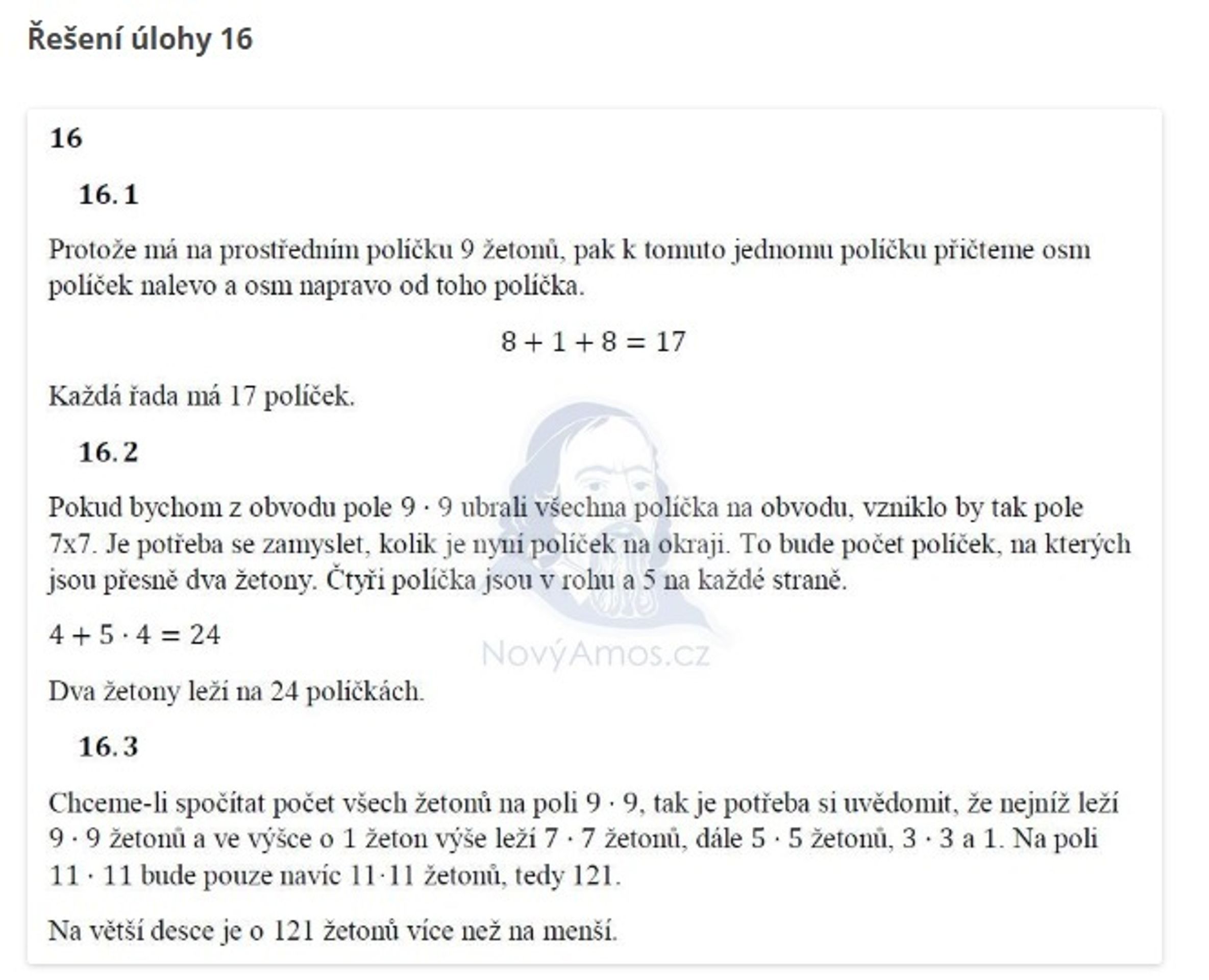 Zadání a řešení testu z matematiky - přijímačky - 6 - GALERIE: Řešení testu z matematiky - čtyřleté obory SŠ (3/3)