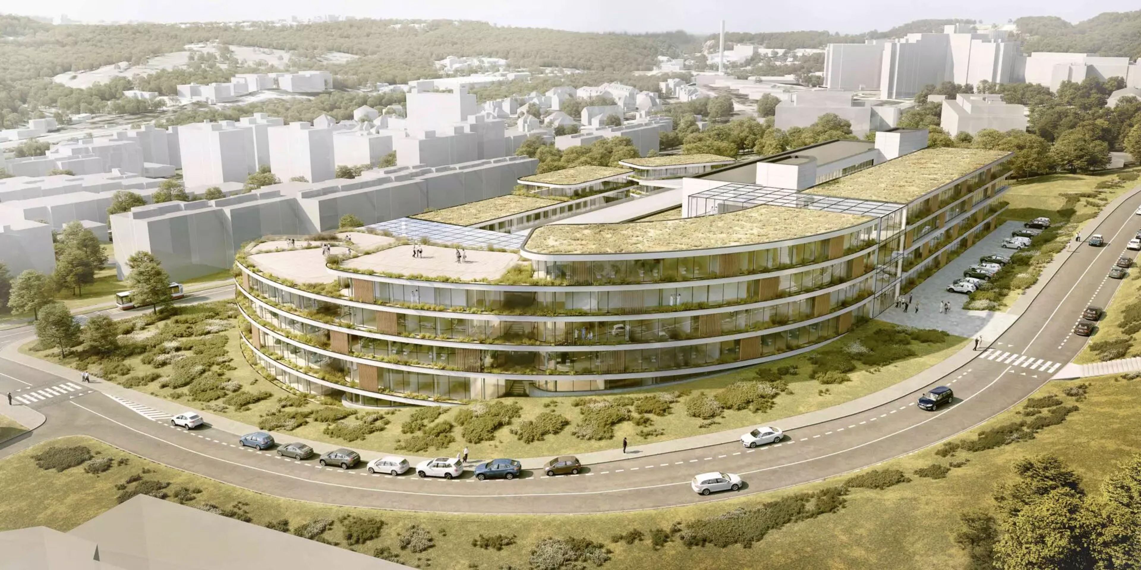 Vizualizace onkologického centra v Motole (5) - Vizualizace onkologického centra v Motole (6/8)