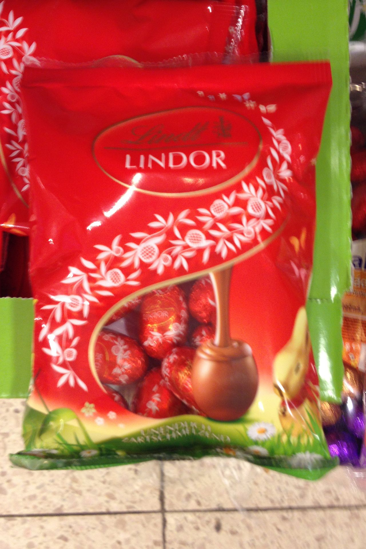 Lindor milk mini eggs 100 gramů 65 Kč - GALERIE: Velikonoční sortiment - Albert (11/11)