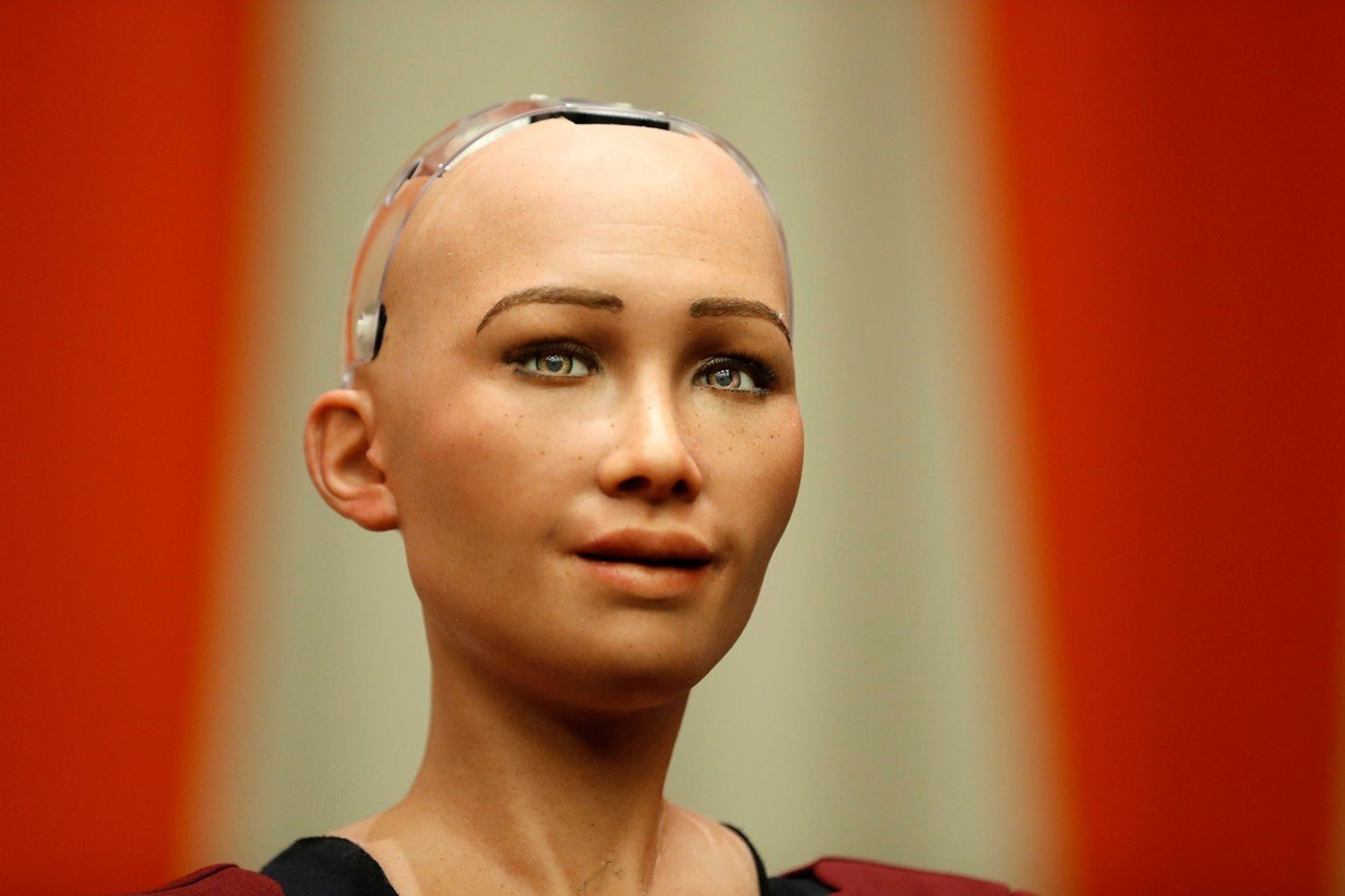 Robot Sophia - 2 - GALERIE: Robot Sophia (2/4)