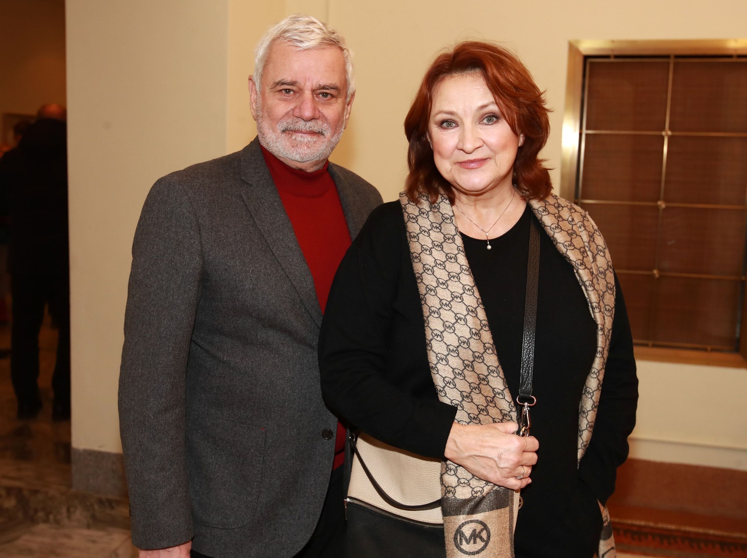 Zlata Adamovská a Petr Štěpánek v Divadle pod Palmovkou, 3. 2. 2023 