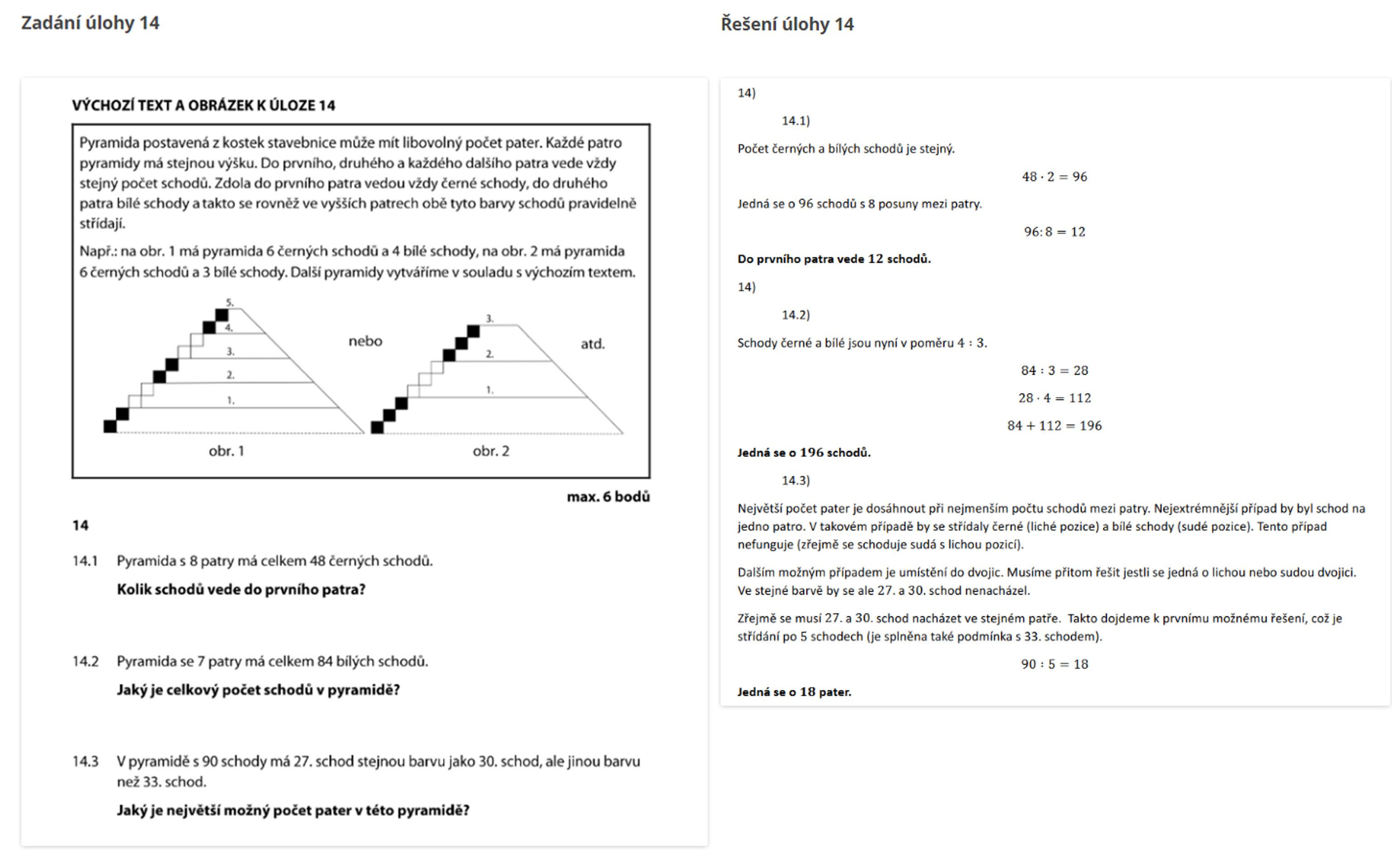 8Úloha14 - Přijímací zkoušky z matematiky s řešením (32/32)