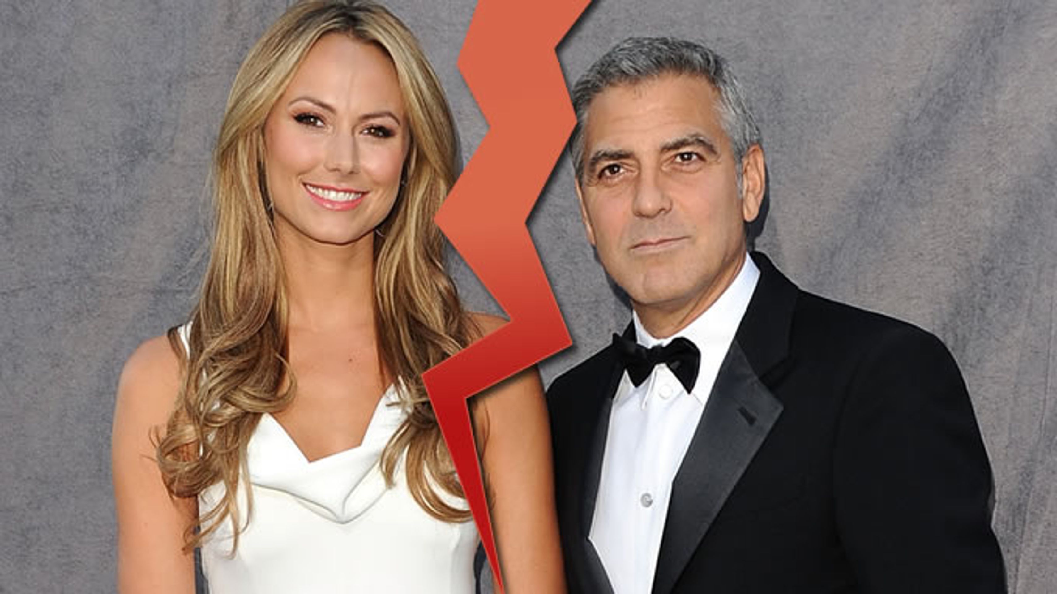 George Clooney a Stacy Keibler - GALERIE: Rozchody 2013 (4/10)