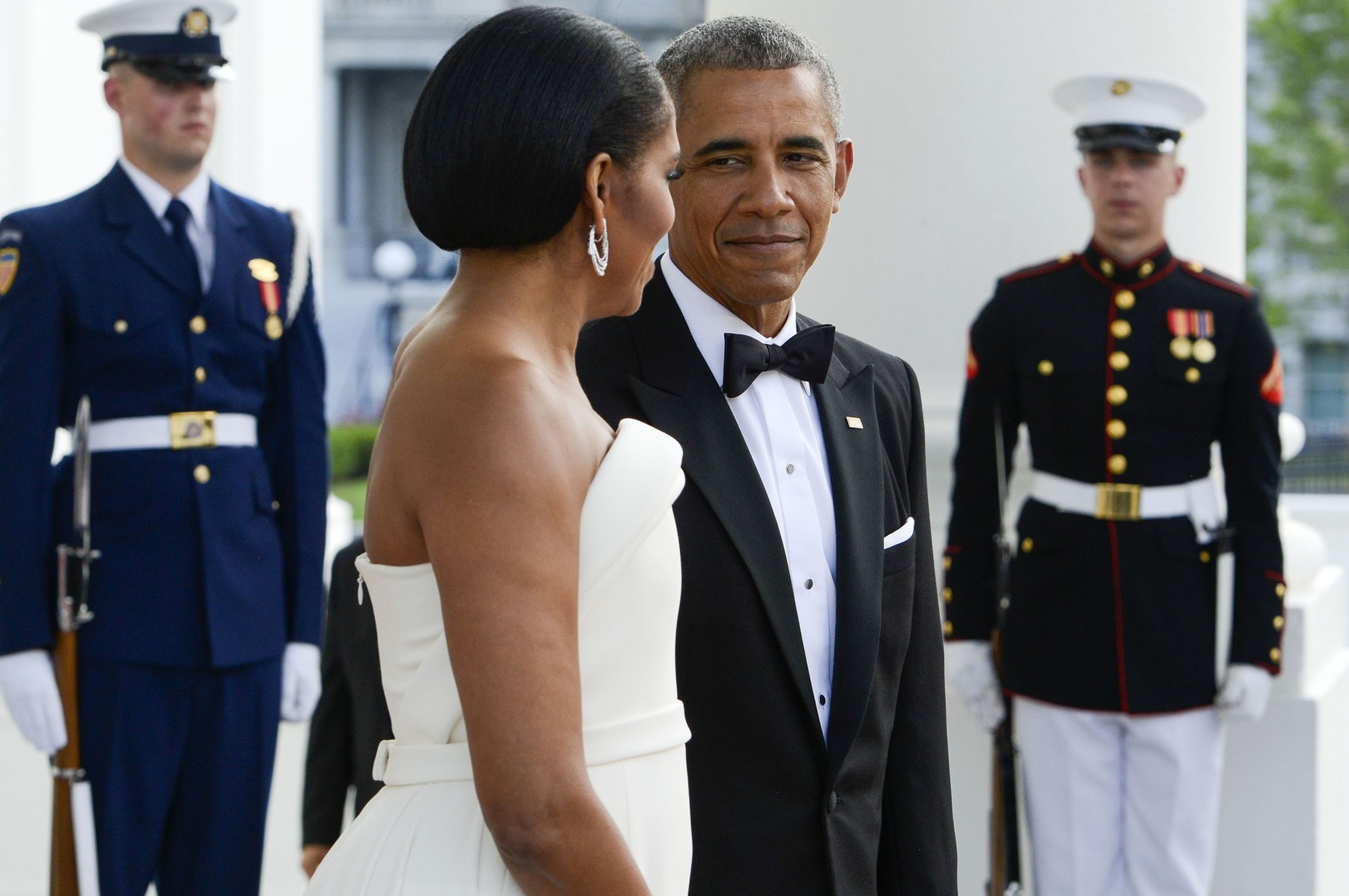 Michelle a Barack Obamovi, 2. 8. 2016 - Michelle a Barack Obamovi (3/7)