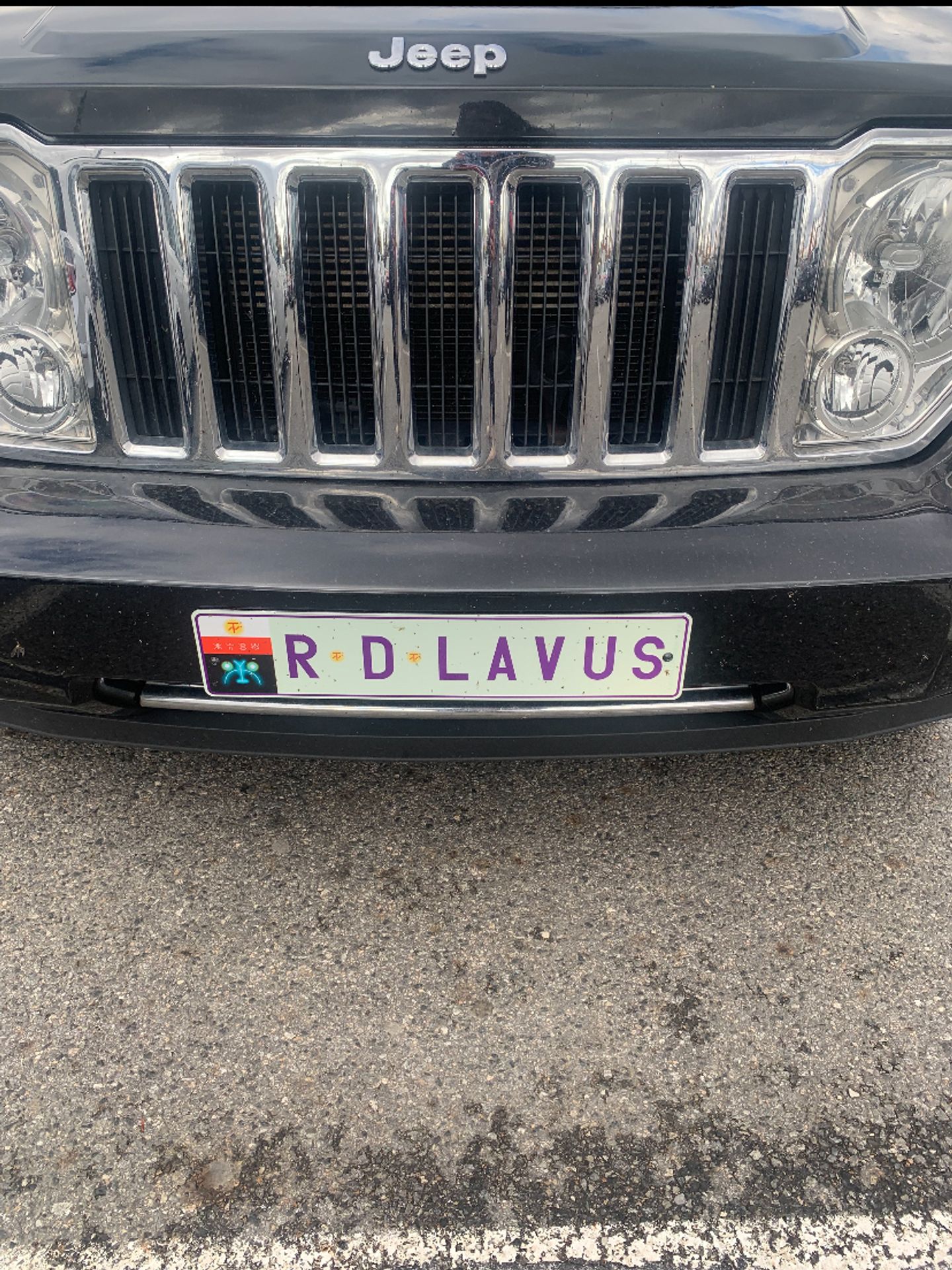 Neplatná registrační značka - Auto s nezvyklou registrační značkou (1/9)