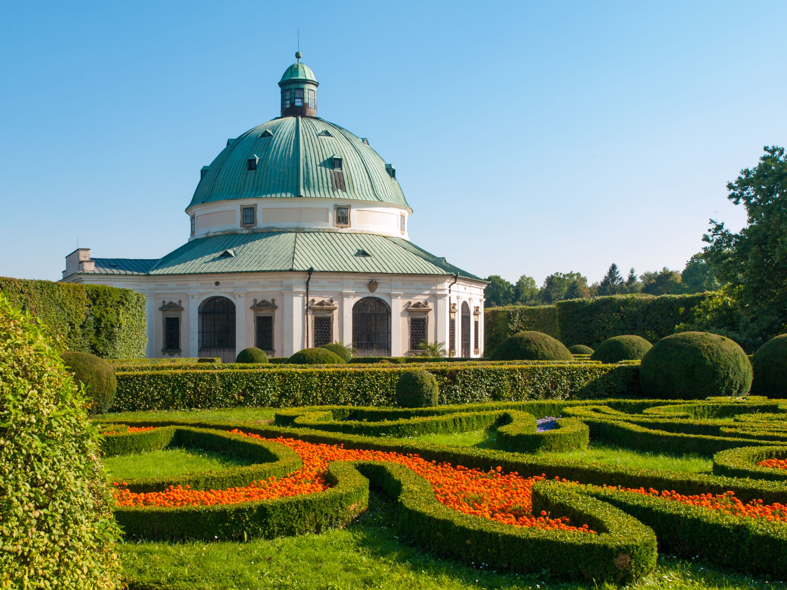 Květná zahrada v Kroměříži - TOP 10 turistických cílů dle krajů (26/28)