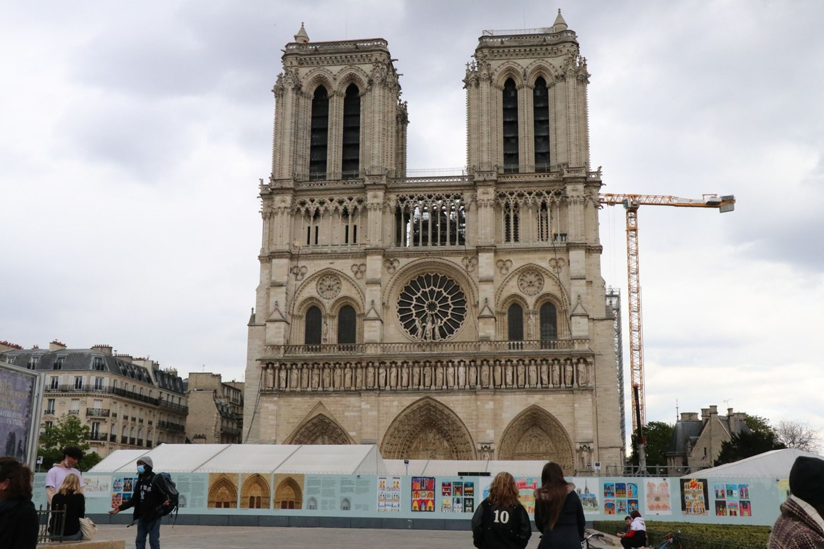 Katedrála Notre-Dame - duben 2021 - 4 - GALERIE: Katedrála Notre-Dame (13/13)