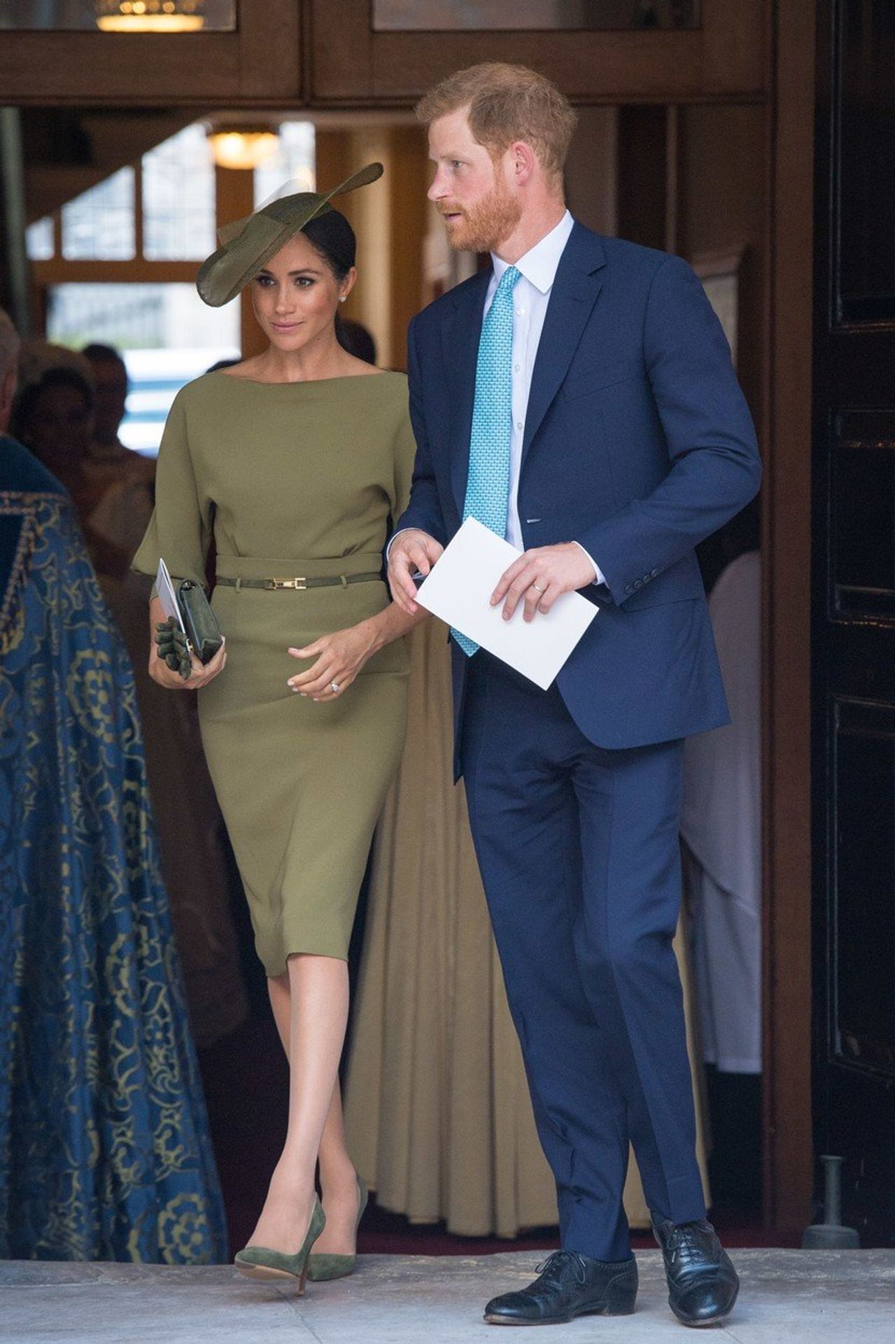 Meghan Markle a princ Harry na křtu Louise - 2 - GALERIE: Harry a Meghan (15/19)