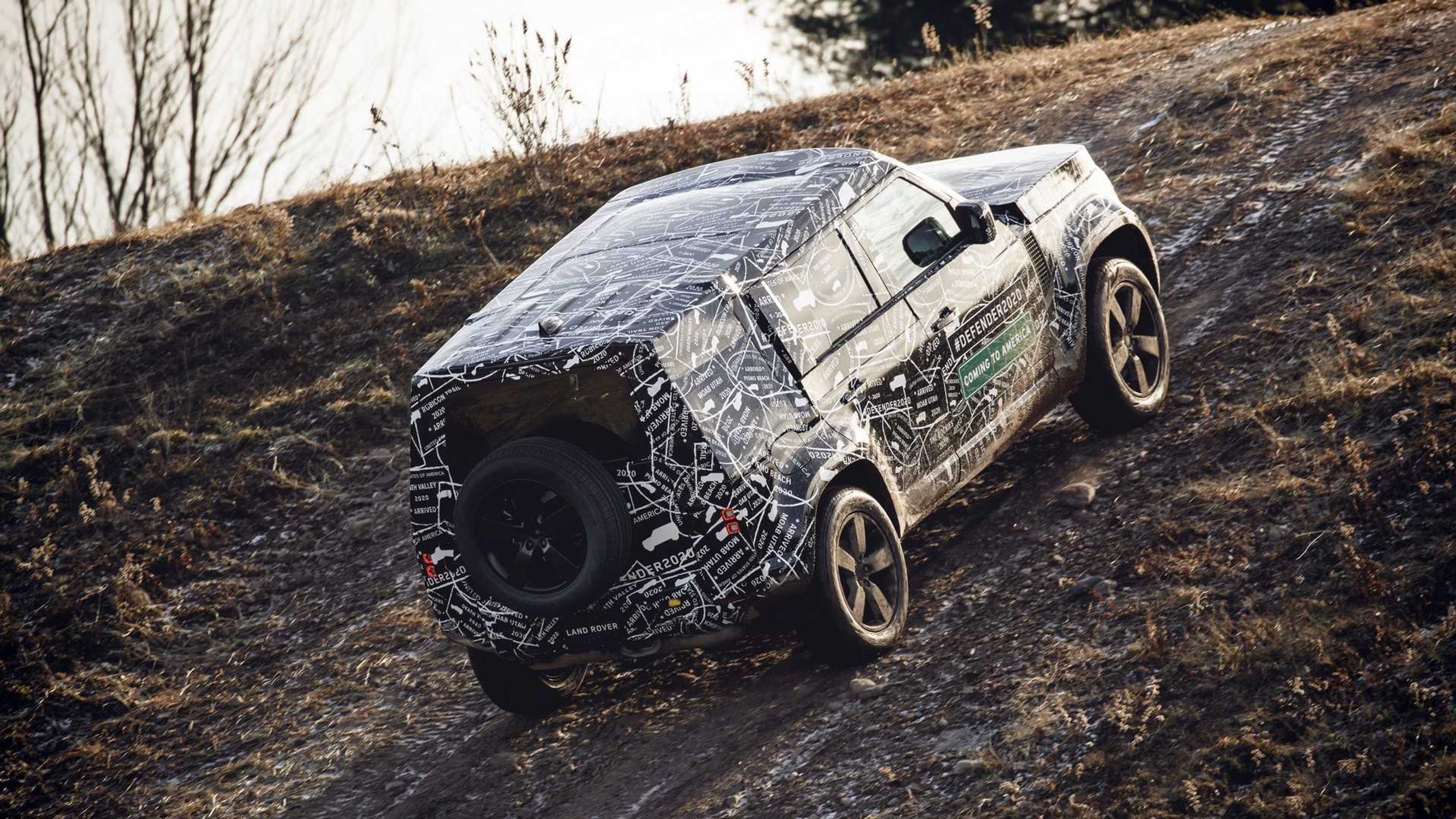 Maskovaný Land Rover Defender - 20 - Fotogalerie: Prototypy už absolvují tvrdé testy (5/13)