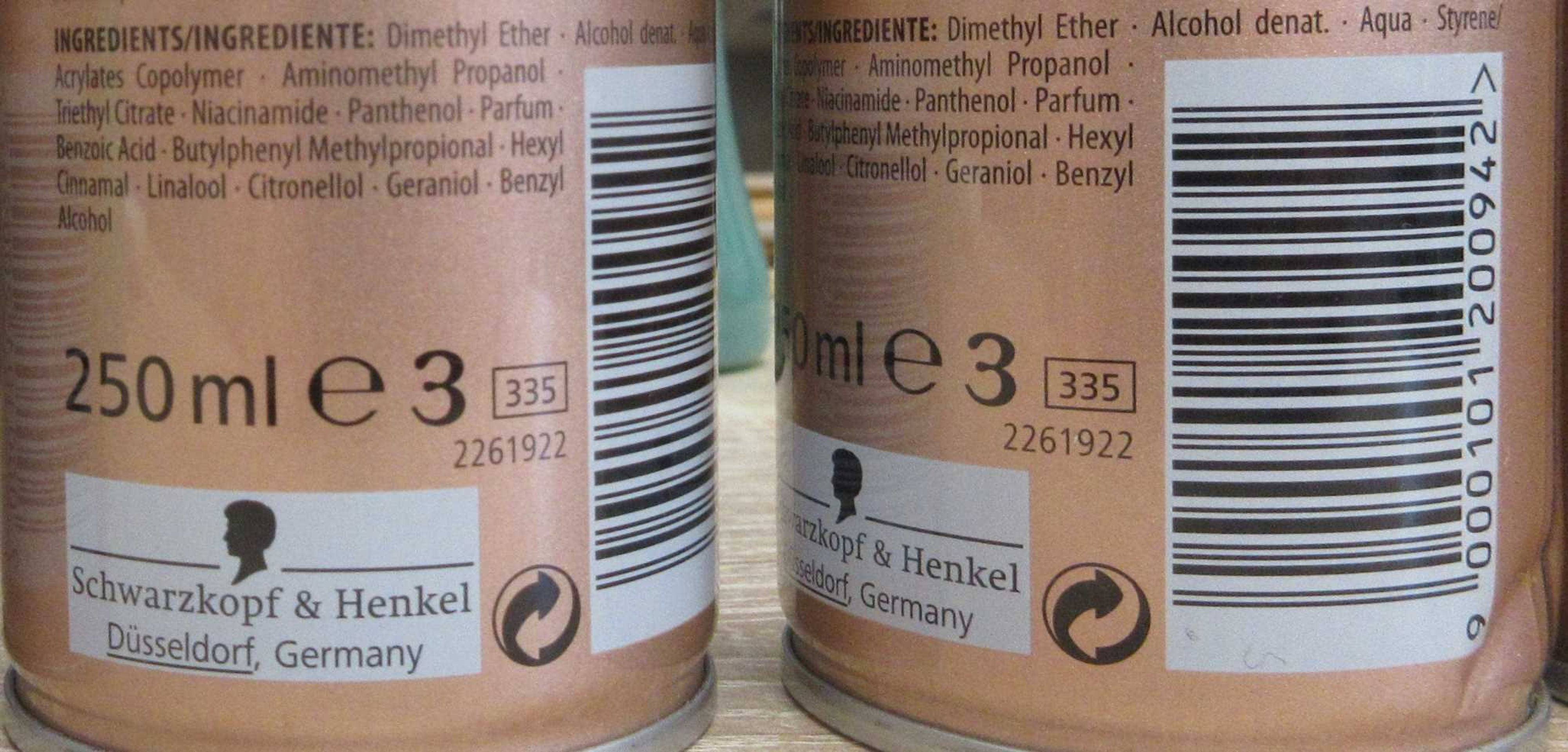 Sprej do vlasů Schwarzkopf (3) - Zdraví nebezpečná kosmetika (20/21)