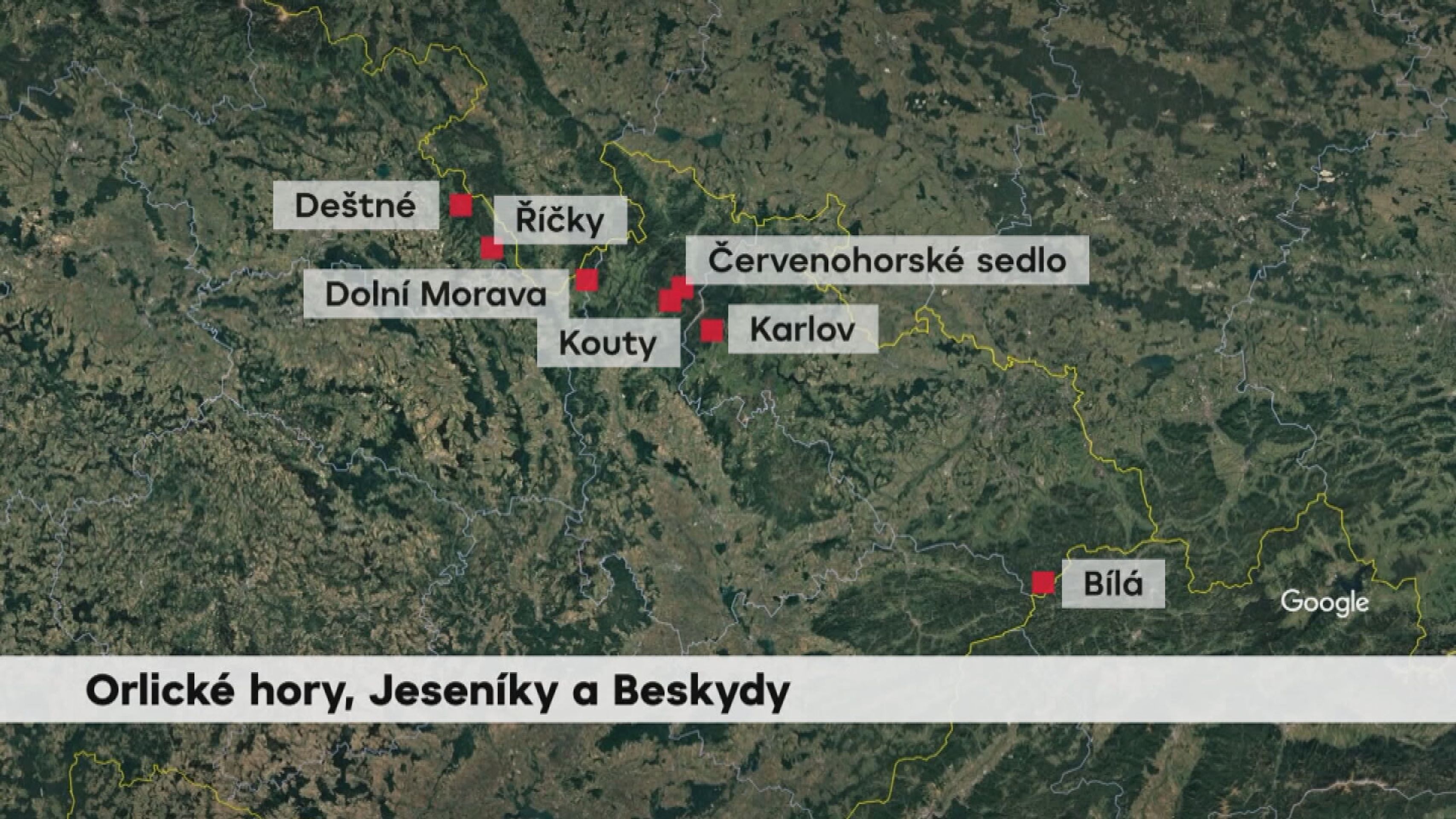 Orlické hory, Jeseníky a Beskydy - Kam vyrazit lyžovat? (4/4)