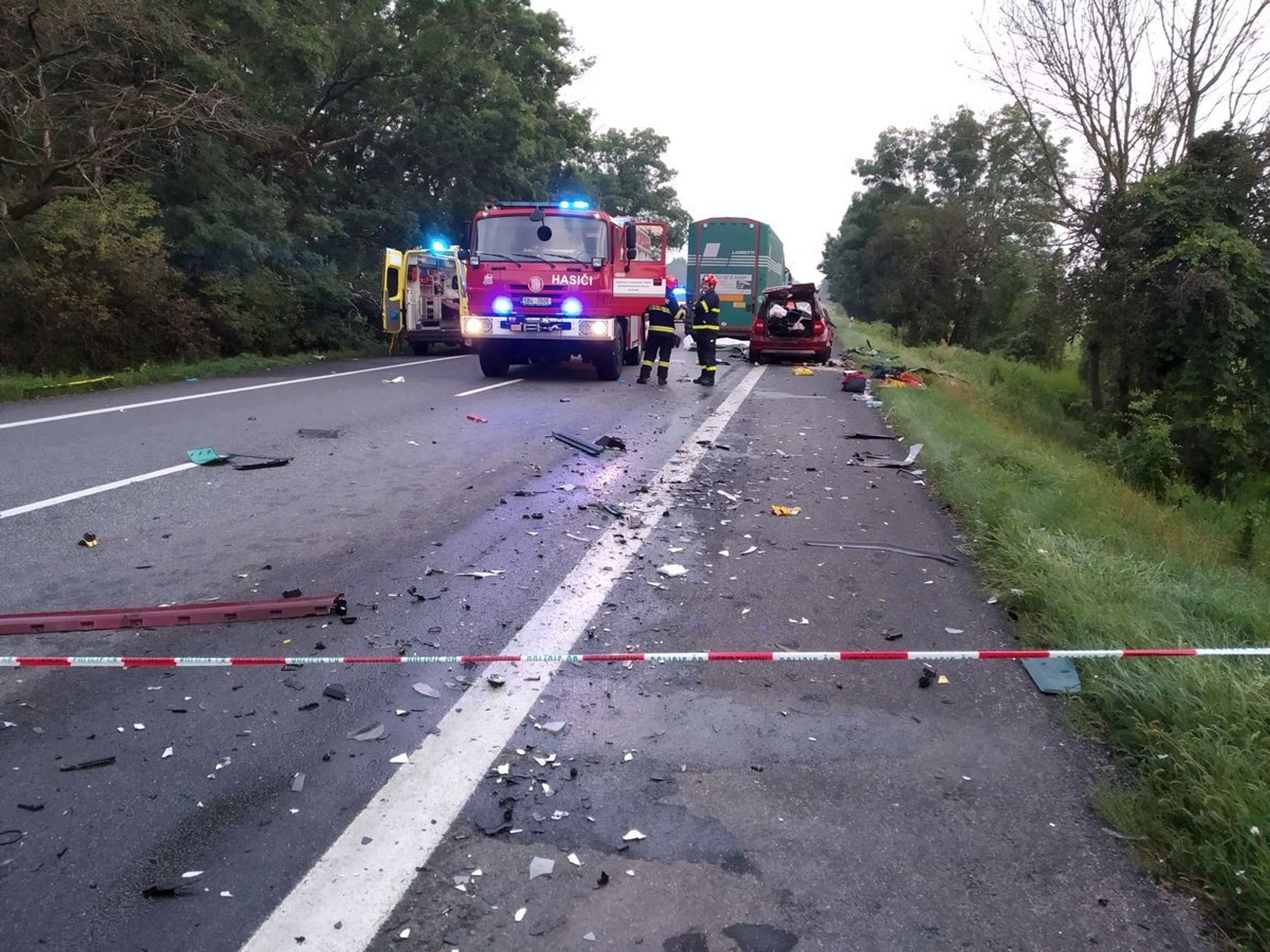 Tragická nehoda u obce Sudoměřice - 3 - GALERIE: Tragická nehoda u obce Sudoměřice (4/10)