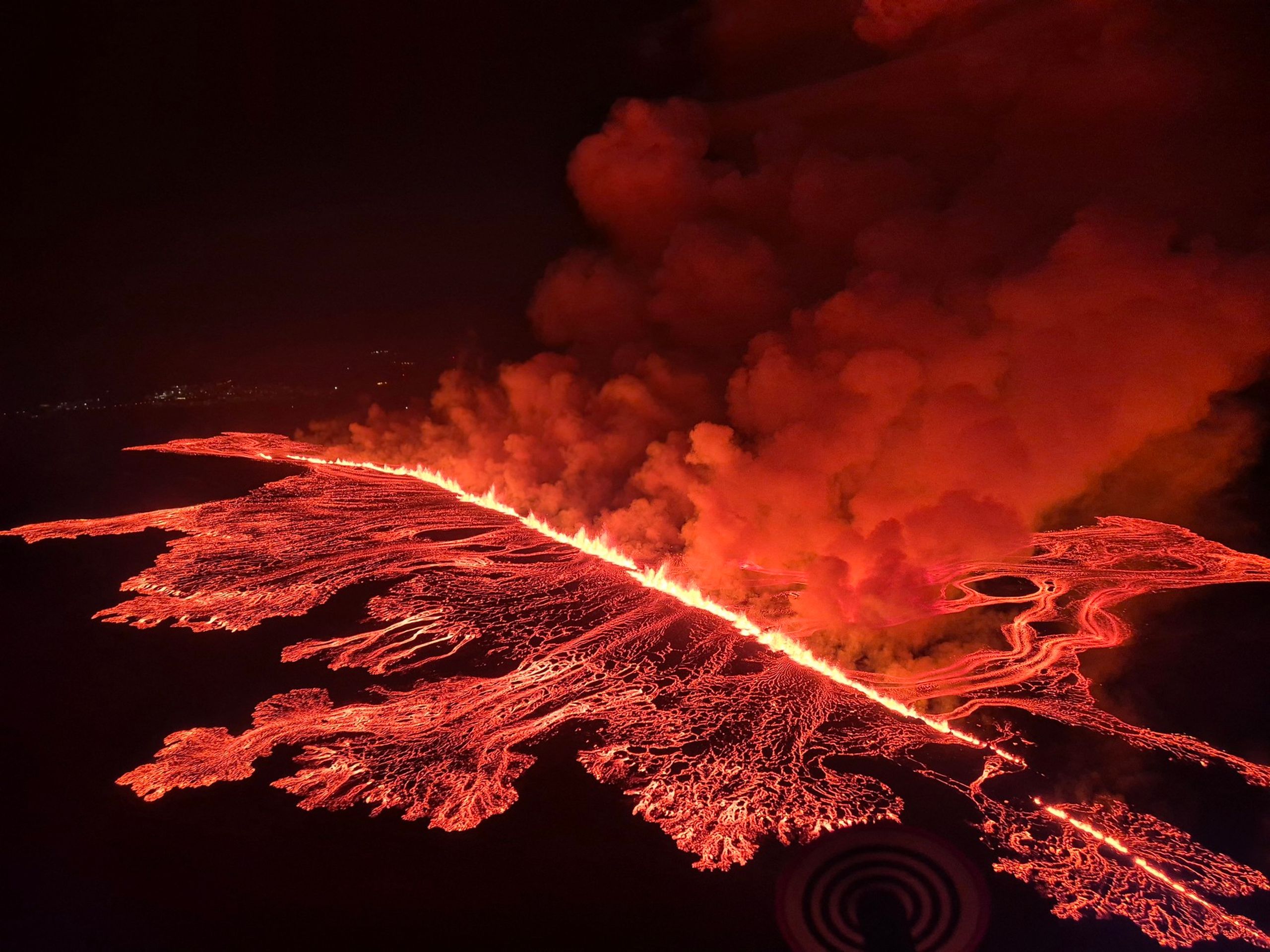 Další erupce na Islandu, 16. 3. 2024 Grindavík (2) - Sopečné erupce na Islandu (7/17)