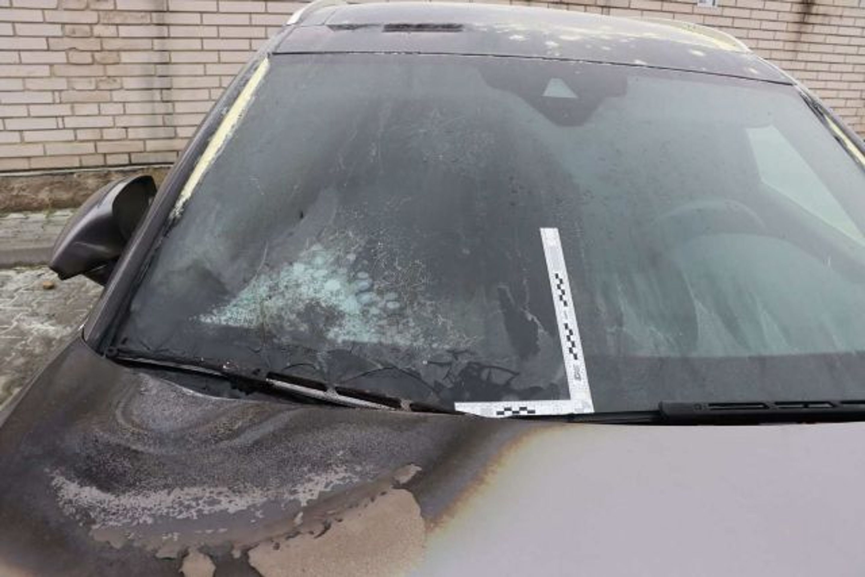 Zapálené auto na Prostějovsku - Zapálené auto na Prostějovsku (2/3)
