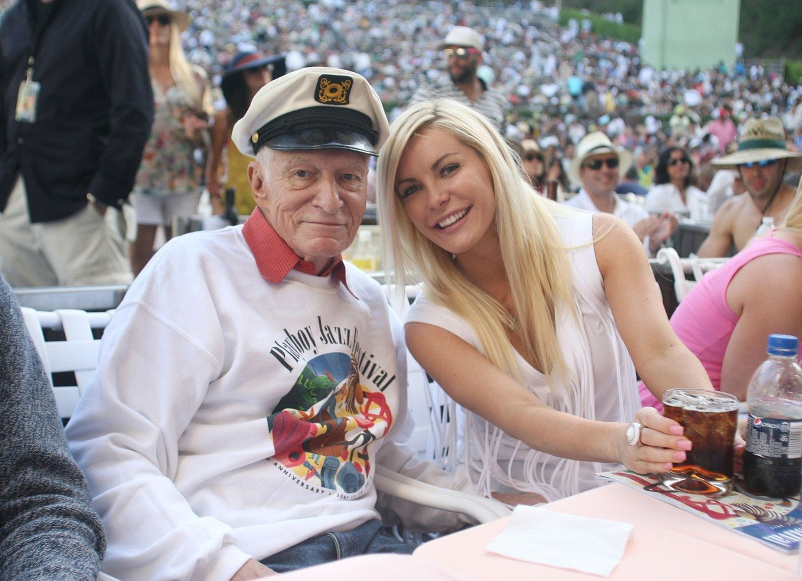 Hugh Hefner s manželkou - 1 - GALERIE: Úmrtí ze zahraničí 2 (5/9)